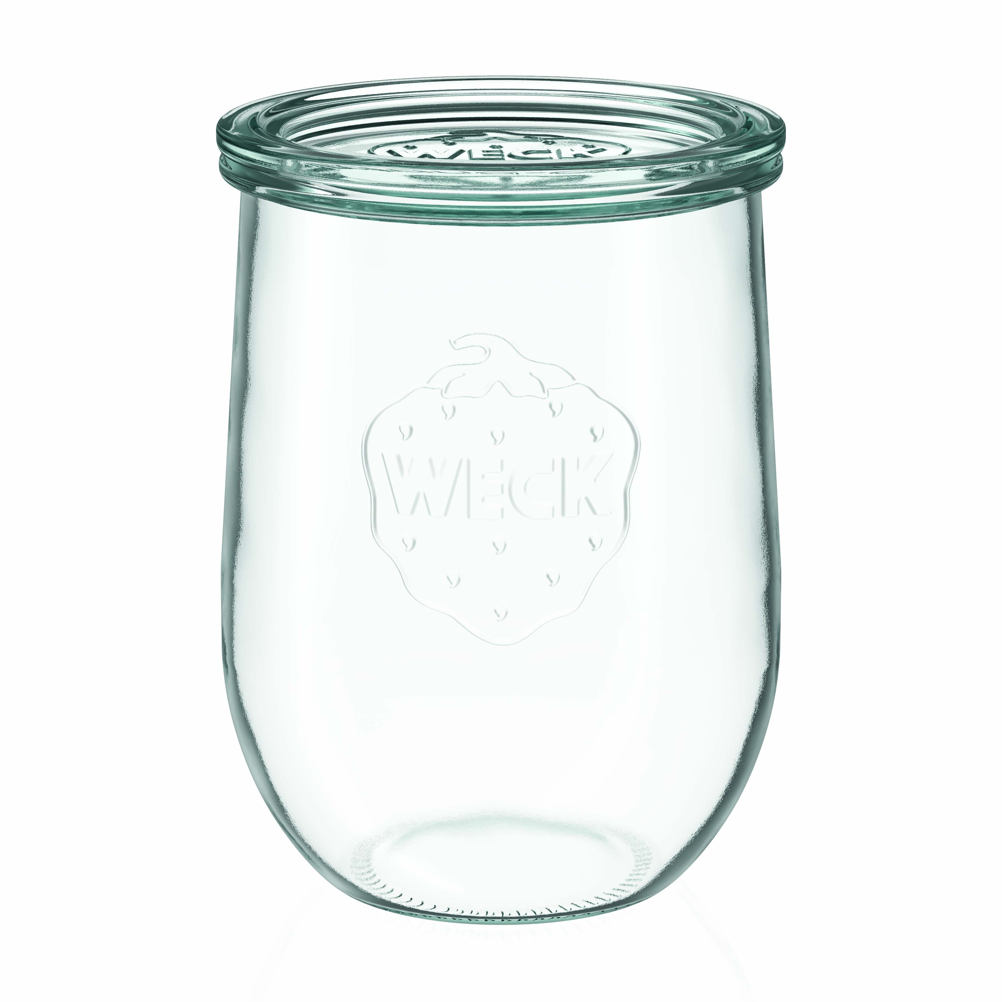 1.050 ml WECK-tulipan staklenka, otvor: okrugli rub