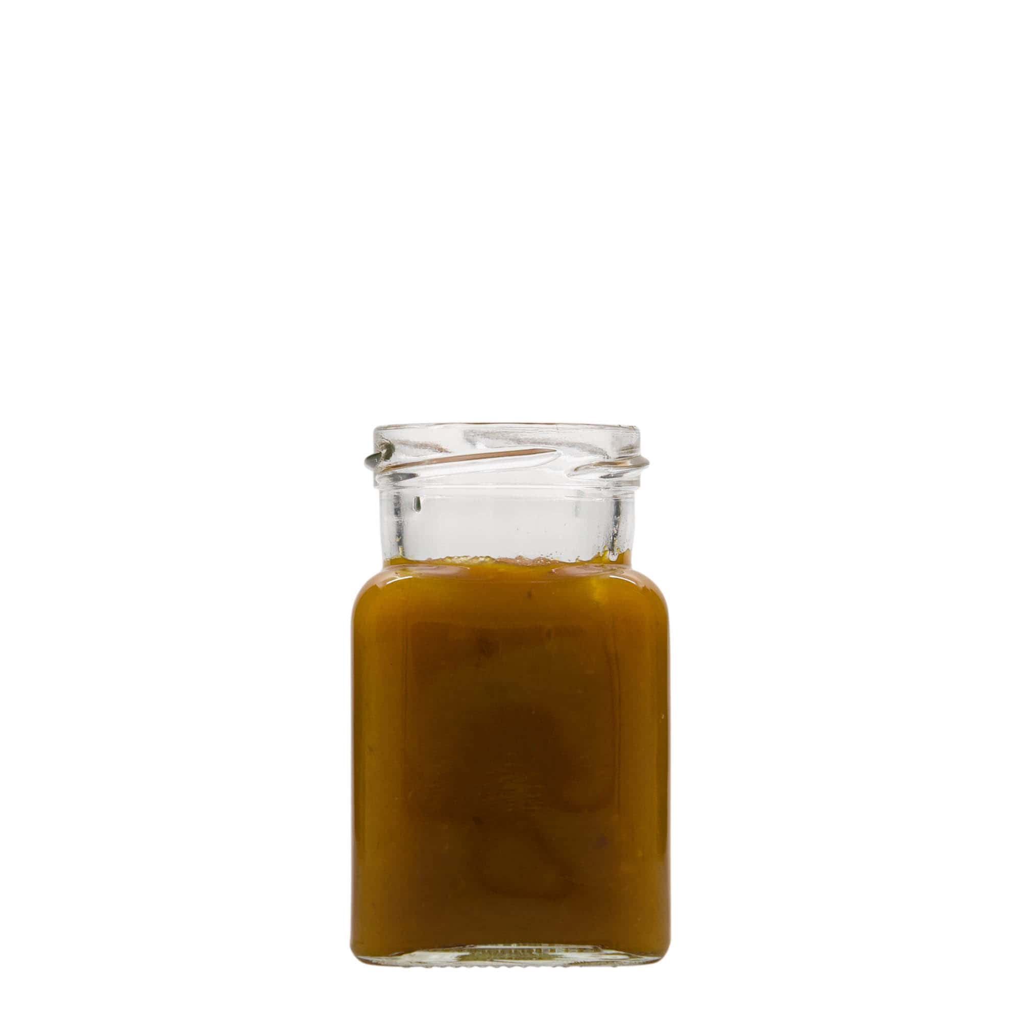 150 ml četvrtasta staklena boca, otvor: Twist-Off (TO 53)