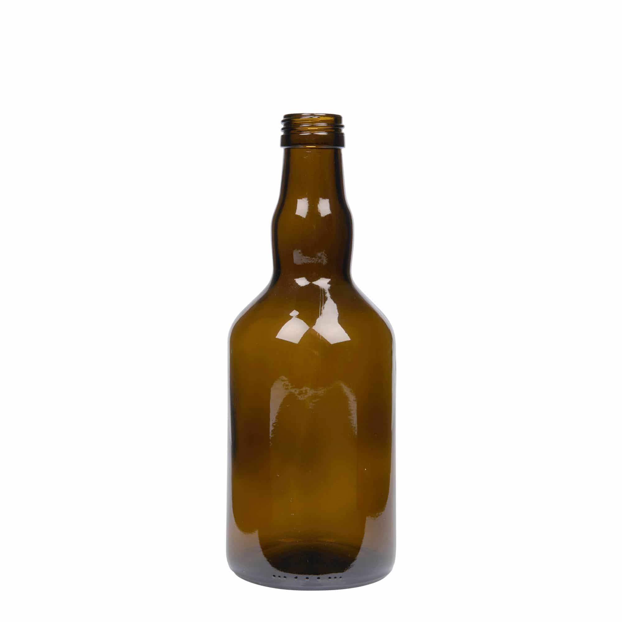 Staklena boca 500 ml 'Olona', antikno zelena, otvor: PP 31,5 Staklena boca 500 ml 'Olona', antikno zelena, otvor: PP 31,5