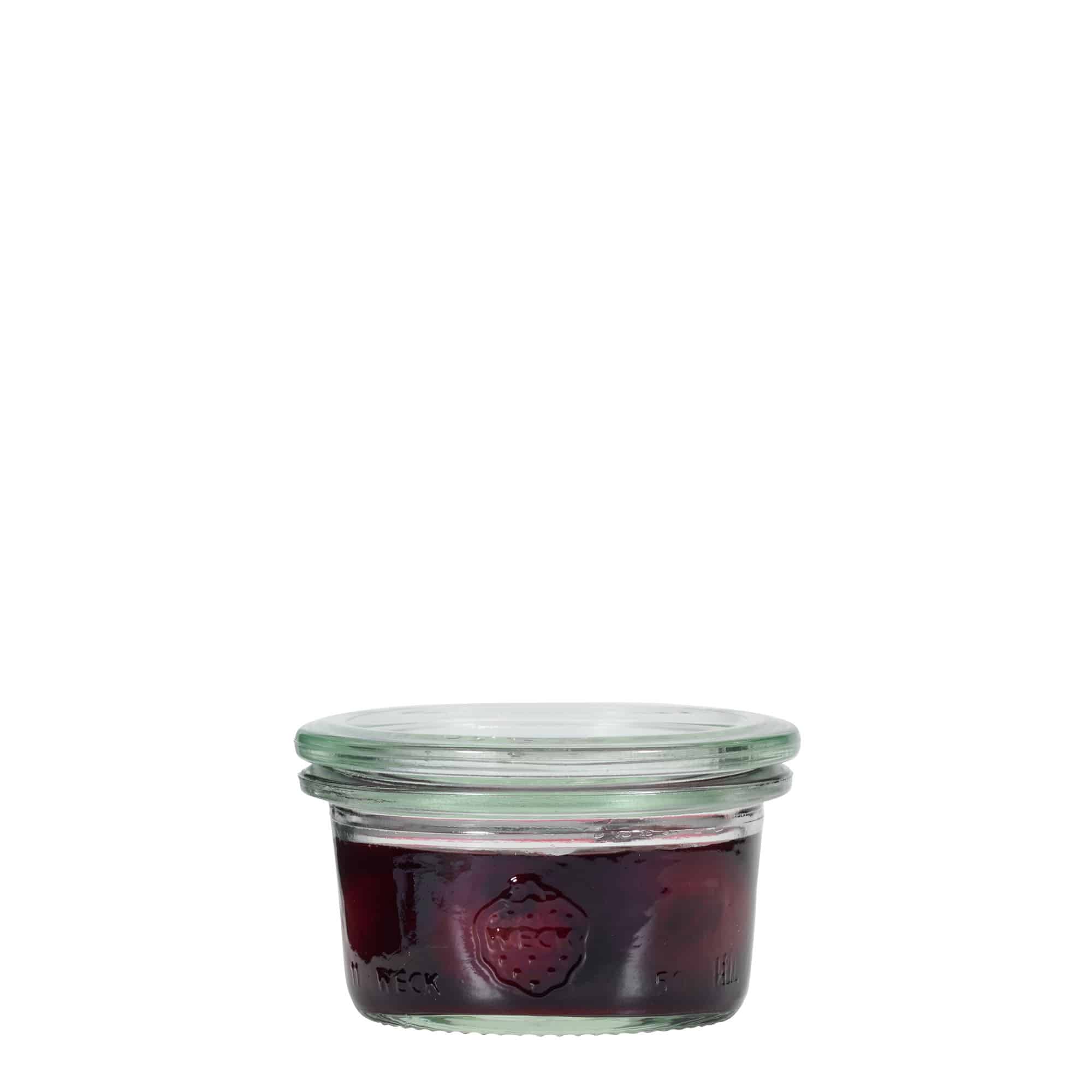 50 ml WECK-staklenka za okretanje, otvor: okrugli rub