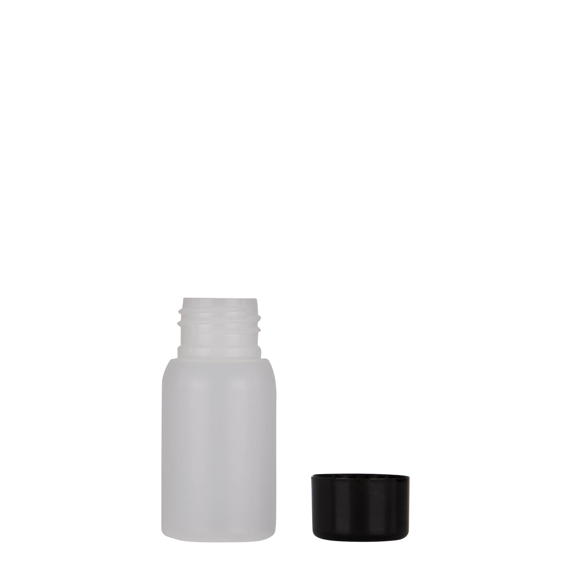 30 ml plastična bočica 'Tuffy', HDPE, prirodna, grlo: 24/410