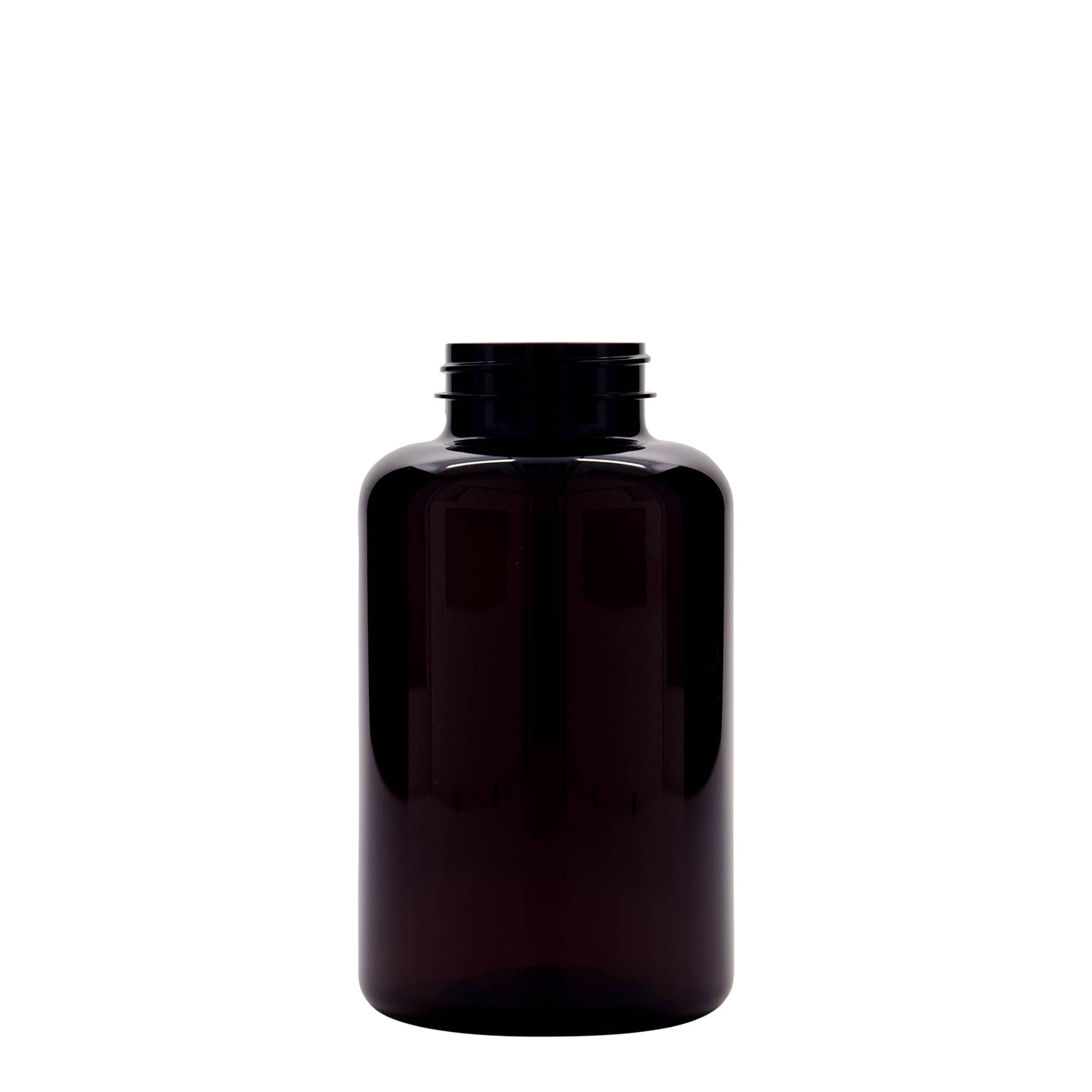 PET bočica za pakiranje 500 ml, plastika, smeđa, otvor: GPI 45/400 PET bočica za pakiranje 500 ml, plastika, smeđa, otvor: GPI 45/400