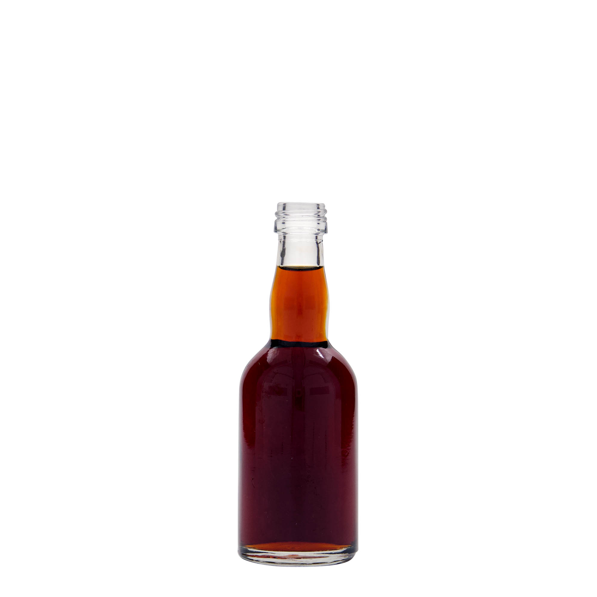 50 ml staklena bočica 'Proba', grlo: PP 18