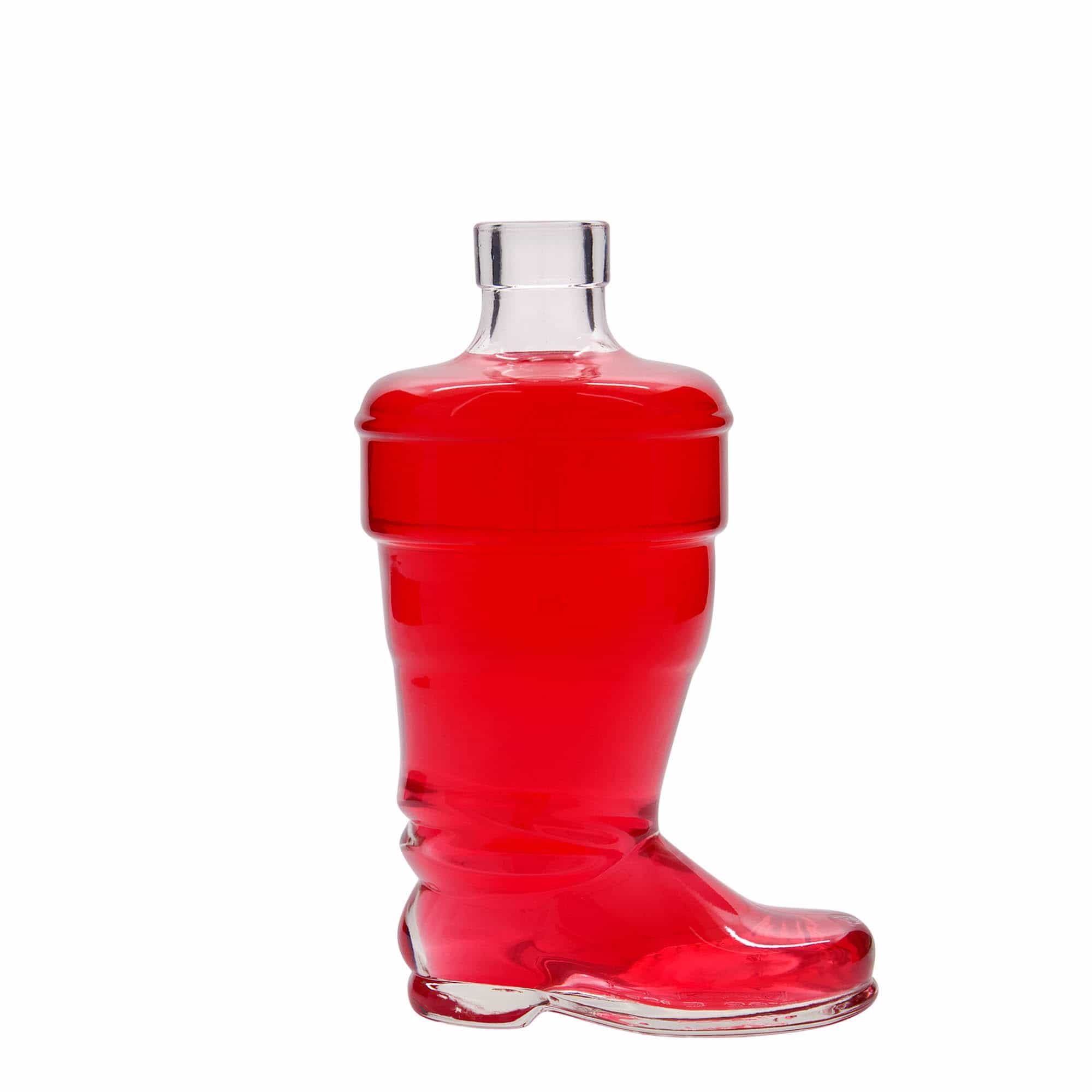 Staklena boca 350 ml 'Čizma', otvor: pluteni čep