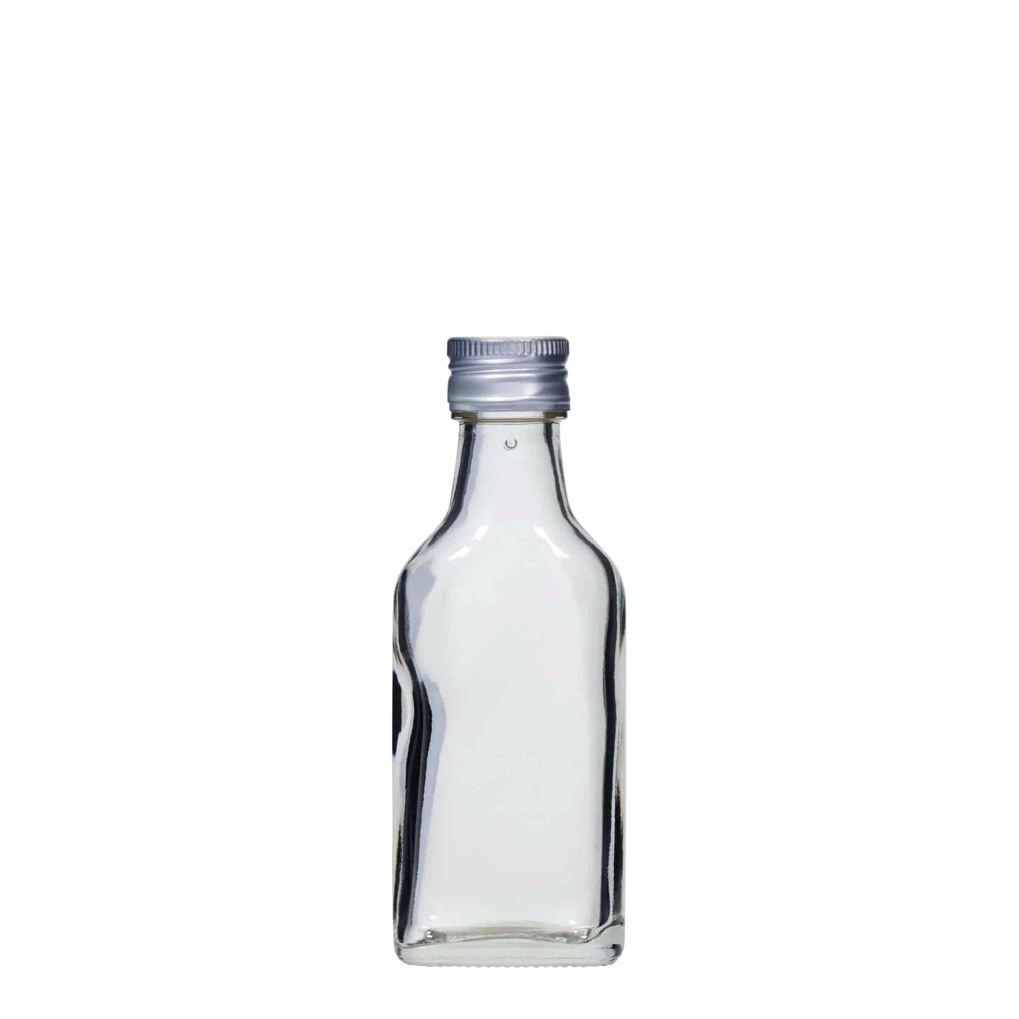 40 ml bočica za džep, pravokutna, otvor: PP 22