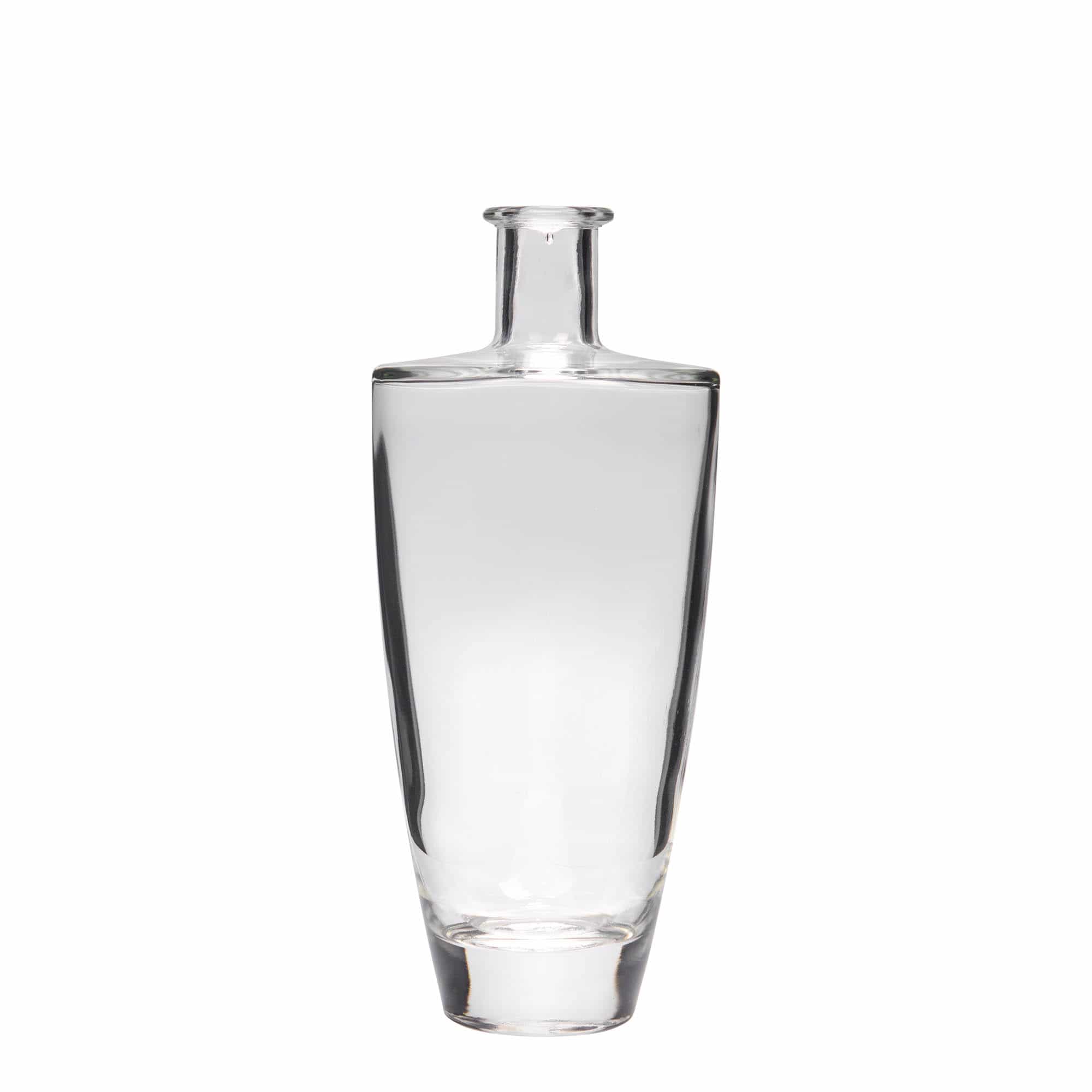 Staklena boca 500 ml 'Vanessa', ovalna, otvor: pluteni čep Staklena boca 500 ml 'Vanessa', ovalna, otvor: pluteni čep