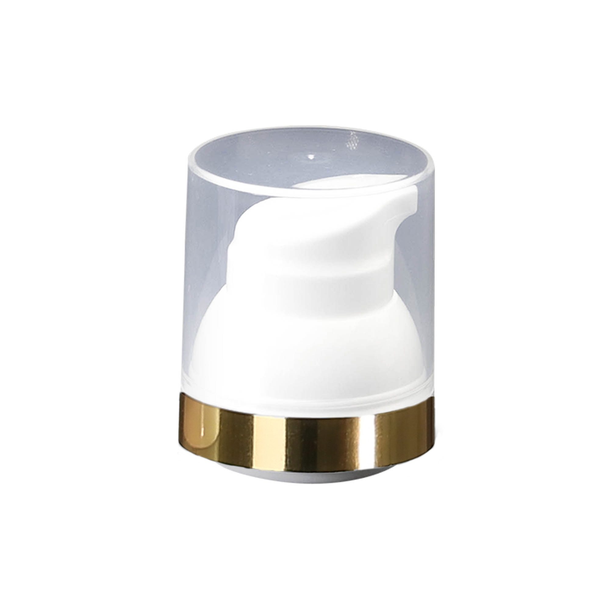 Airless dozirna pumpa 'Mezzo', PP-plastika, bijela Airless dozirna pumpa 'Mezzo', PP-plastika, bijela