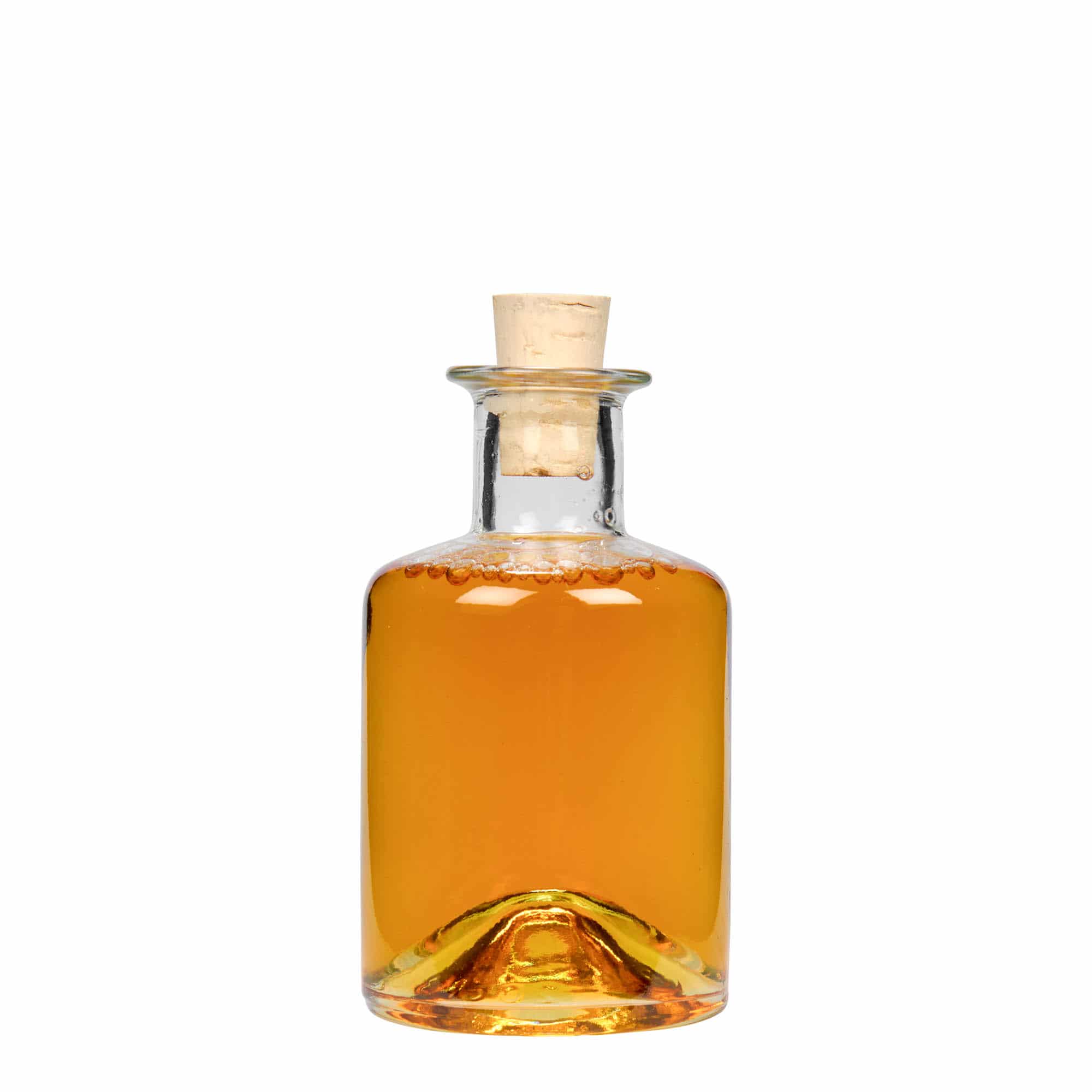 200 ml staklena bočica ljekarnika, otvor: pluta