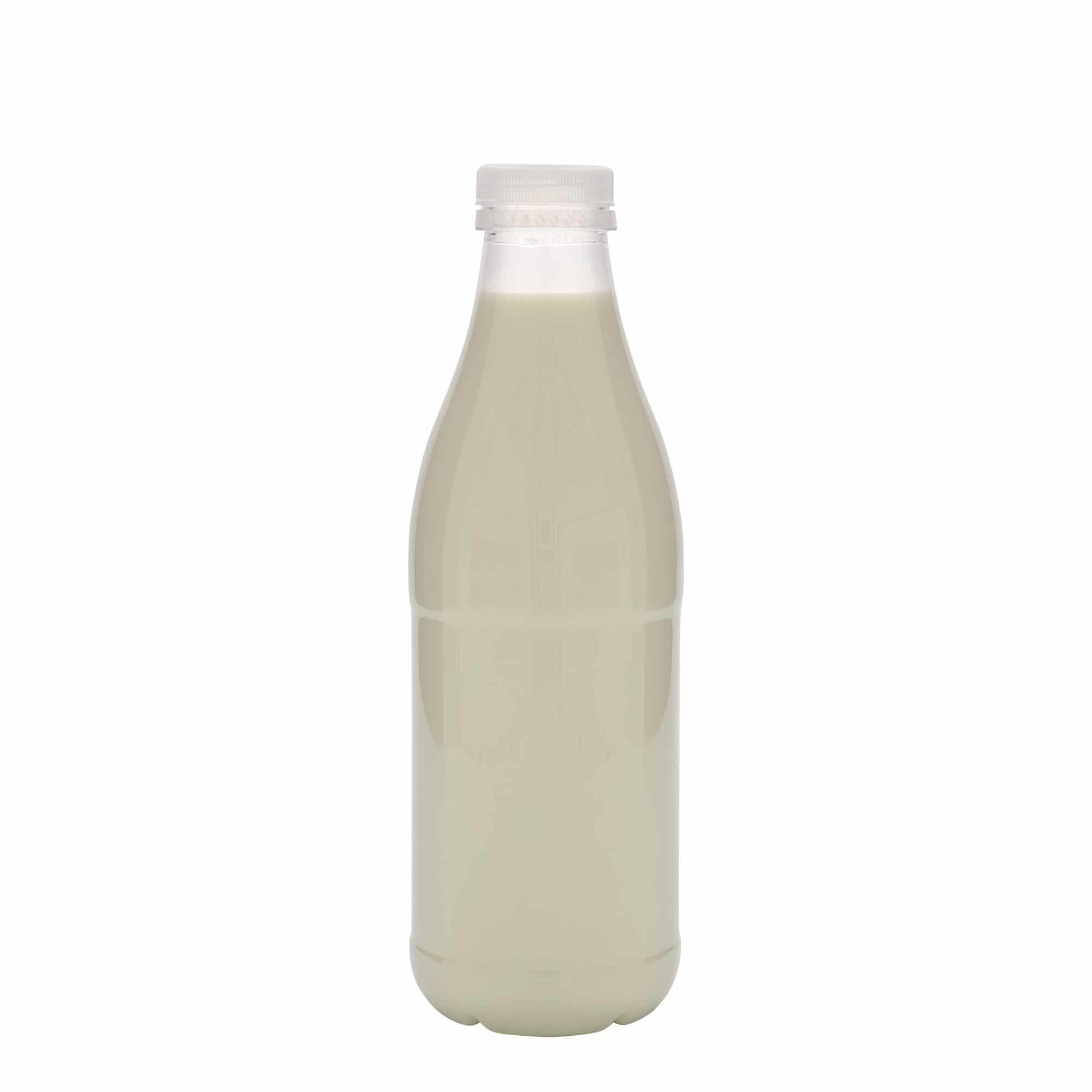 PET boca 1000 ml 'Milk and Juice', plastika, otvor: 38 mm