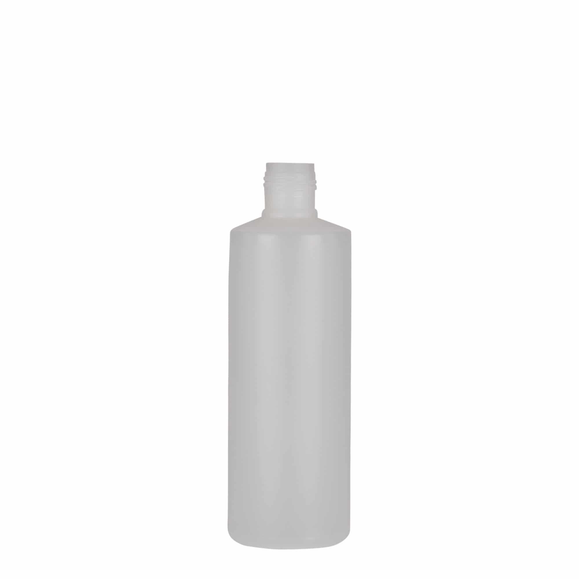 200 ml okrugla boca, PE-plastika, prirodna, grlo: navojni zatvarač