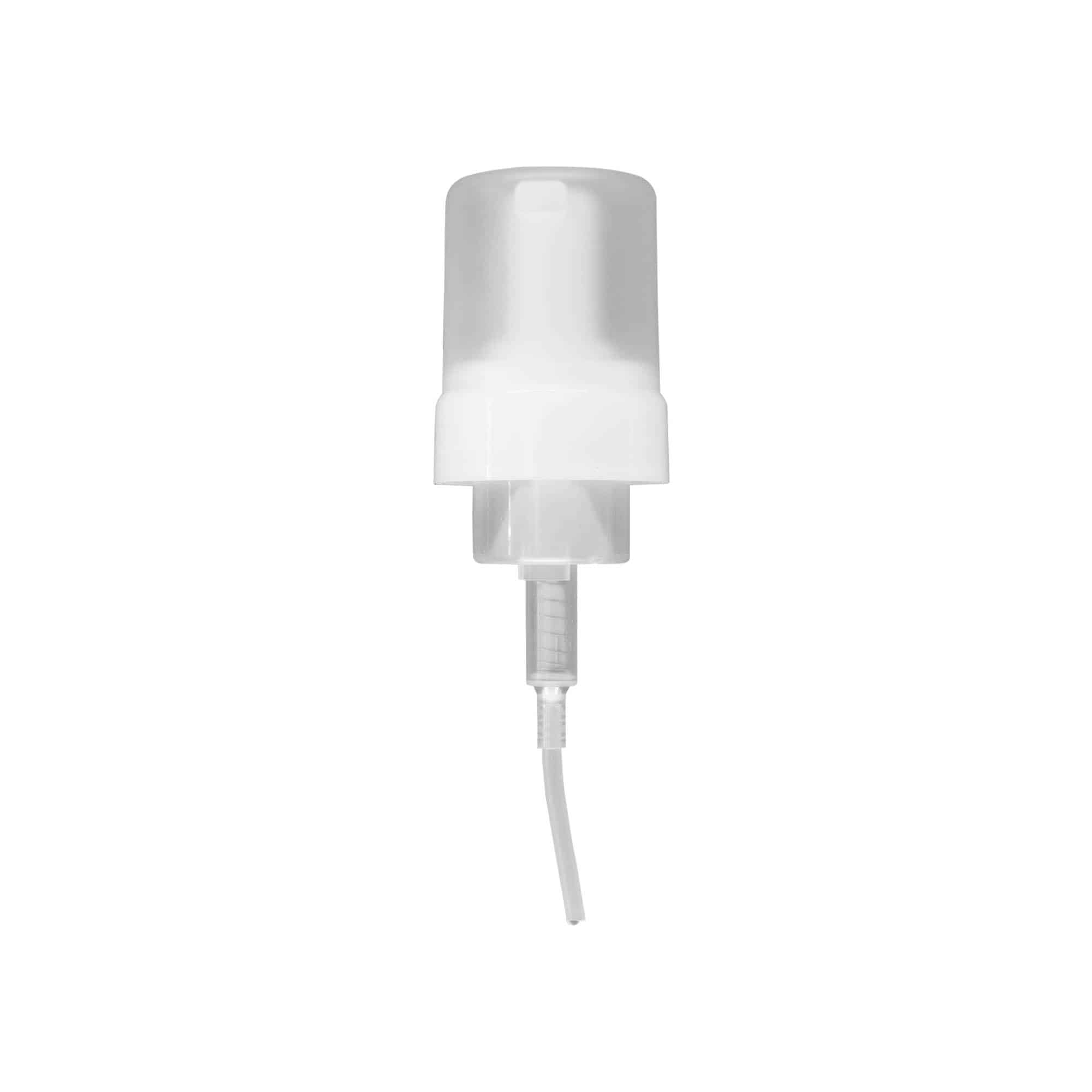 Dozator 100 ml 'Foamer', PP-plastika, bijeli, za otvor: navojni zatvarač
