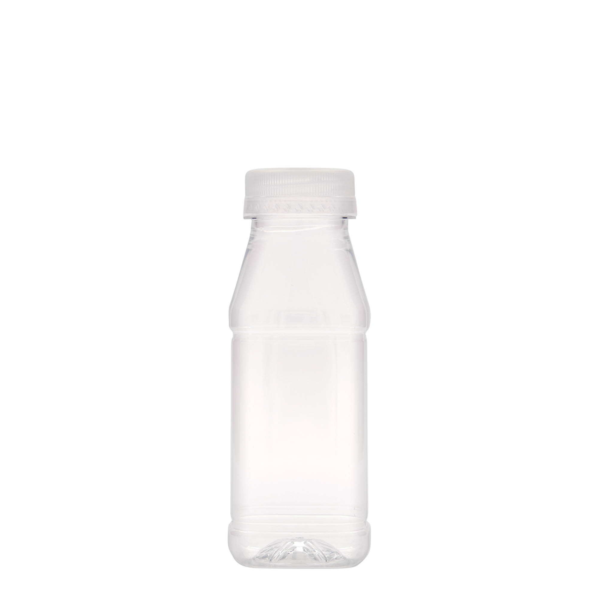 250 ml PET-boca 'Milk and Juice Carré', kvadratna, plastika, grlo: 38 mm 250 ml PET-boca 'Milk and Juice Carré', kvadratna, plastika, grlo: 38 mm