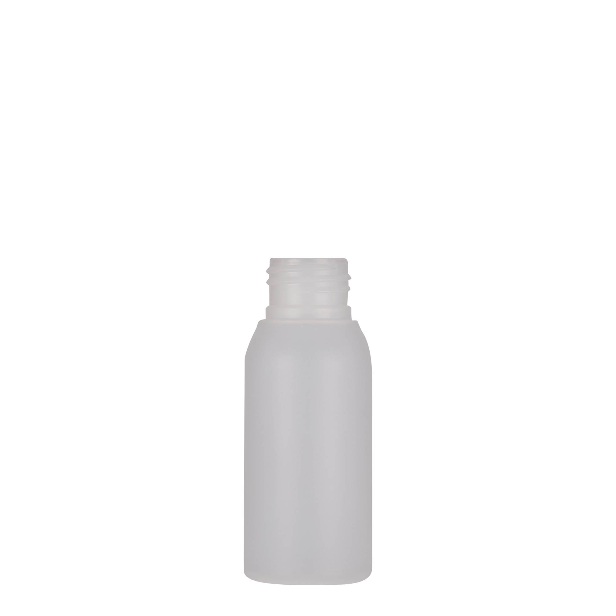 50 ml plastična bočica 'Tuffy', HDPE, prirodna, grlo: 24/410