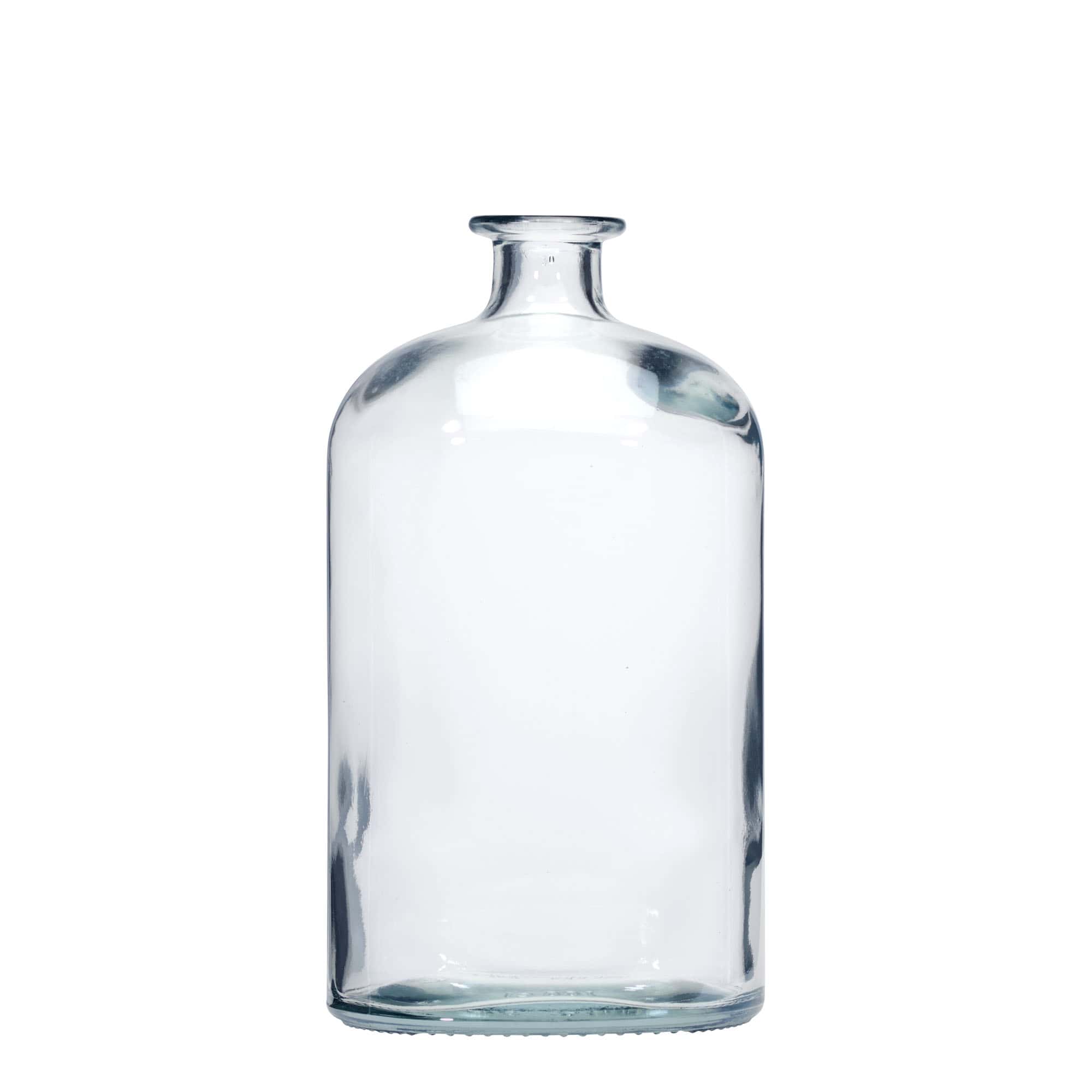 Staklena boca 1000 ml 'Dundee', ovalna, otvor: pluteni čep Staklena boca 1000 ml 'Dundee', ovalna, otvor: pluteni čep
