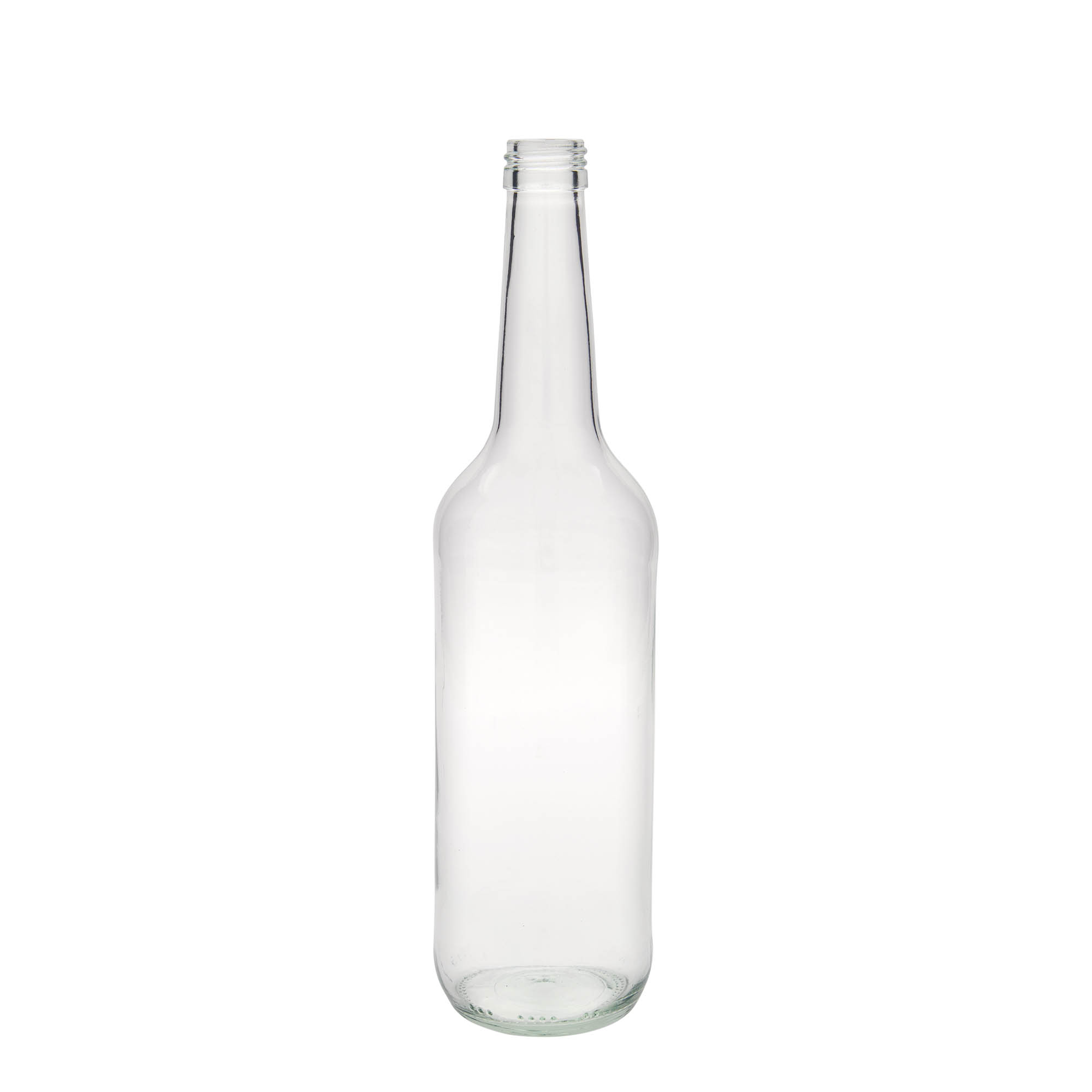 700 ml staklena boca s ravnim vratom, otvor: PP 28