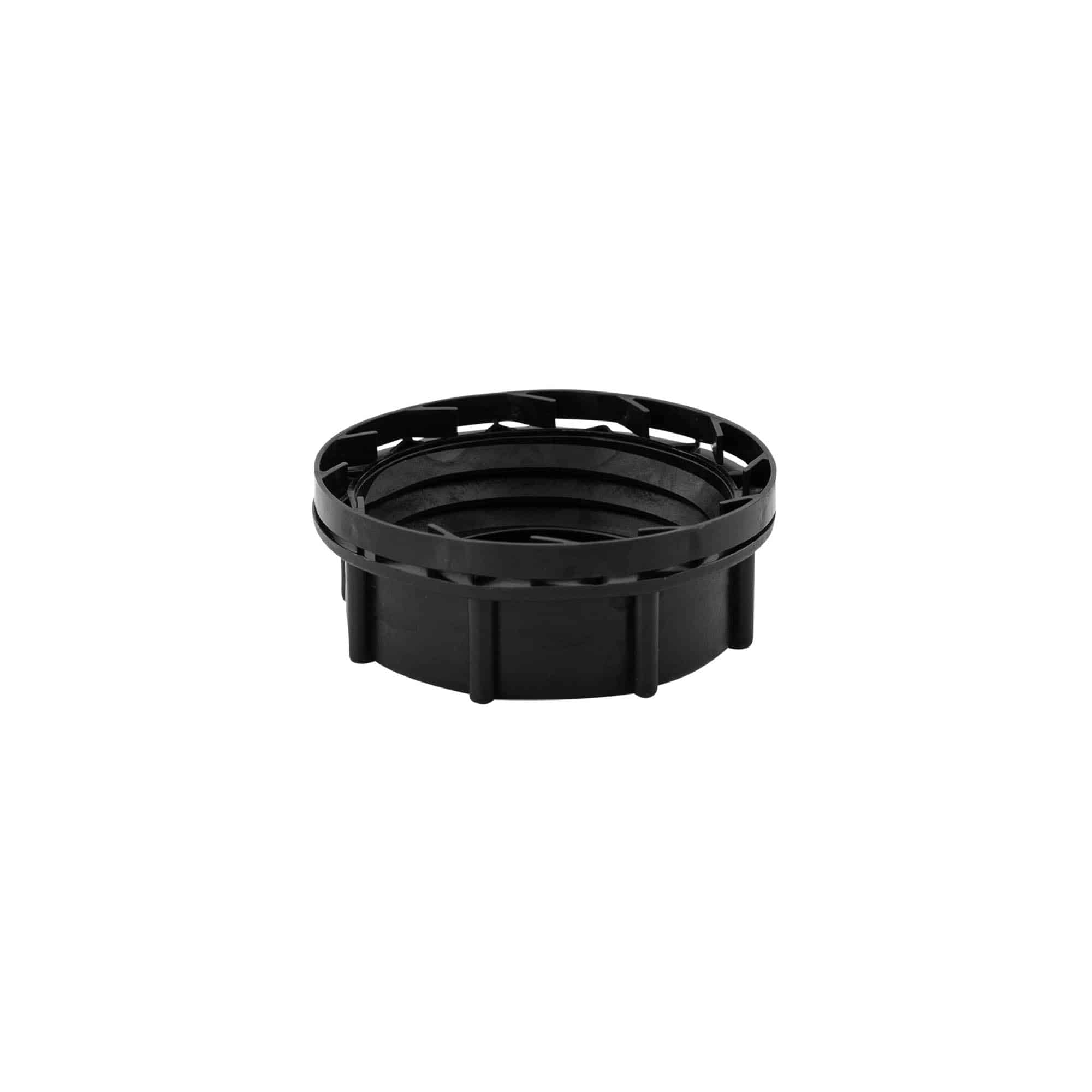 Navojni poklopac, PP plastika, crni, za grlo: ND55