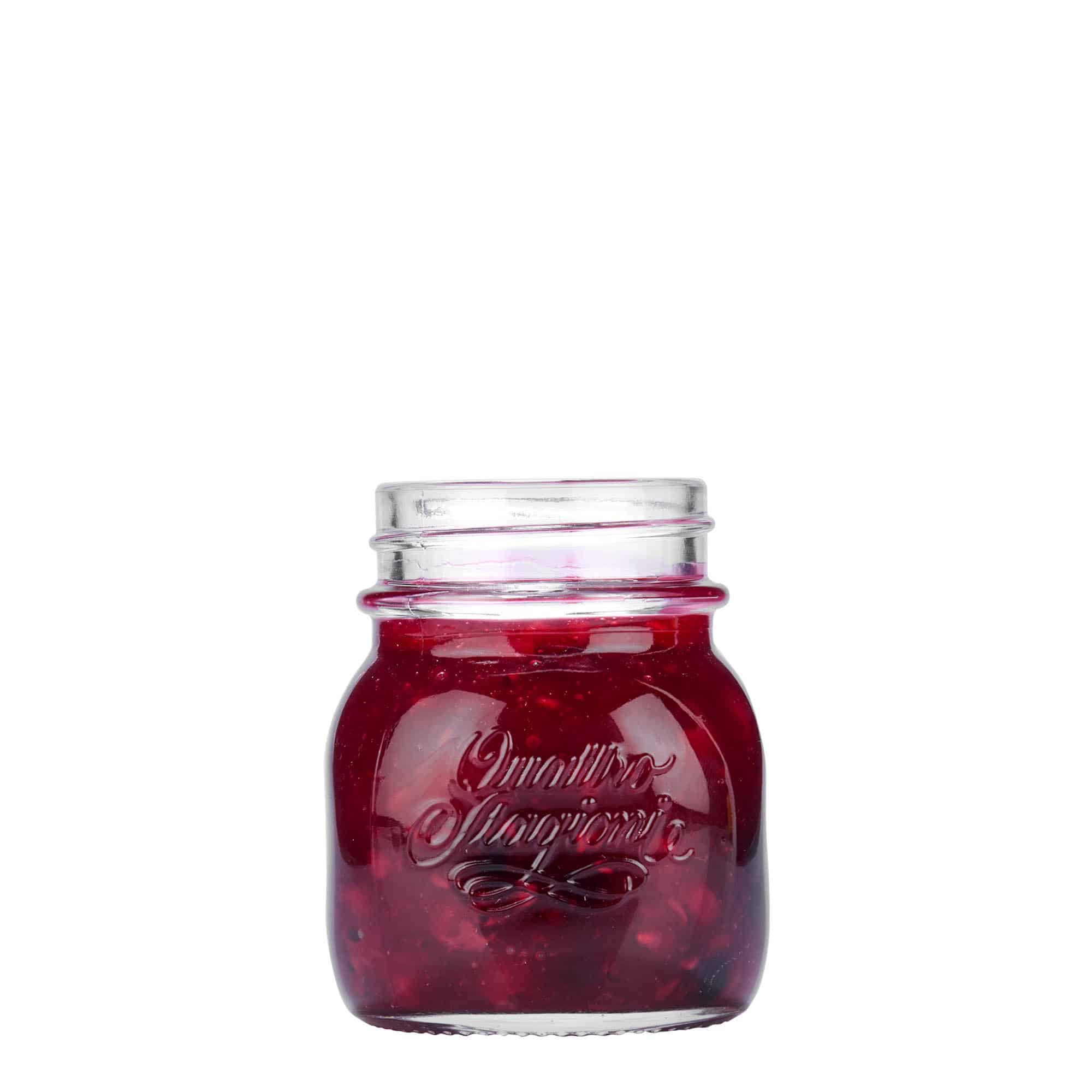 150 ml staklenka 'Quattro Stagioni', grlo: navojni poklopac