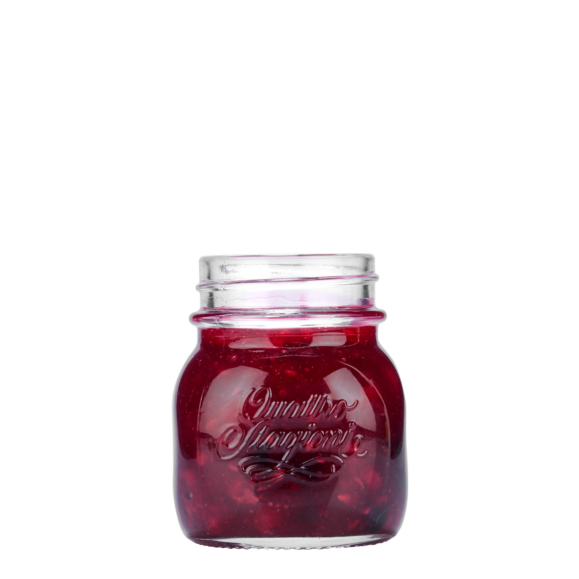 150 ml staklenka 'Quattro Stagioni', grlo: navojni poklopac 150 ml staklenka 'Quattro Stagioni', grlo: navojni poklopac