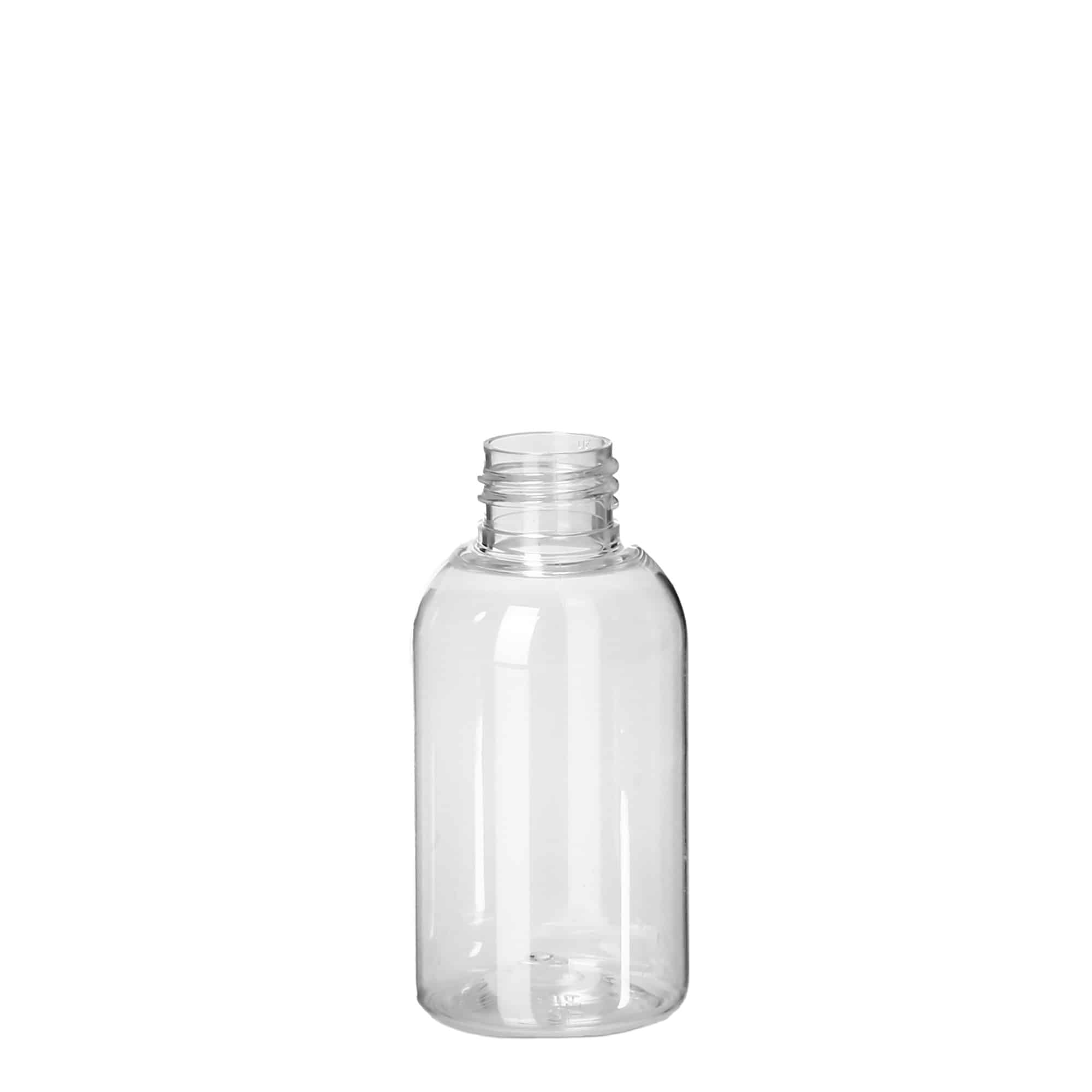 100 ml PET boca 'Boston', plastika, grlo: 24/410