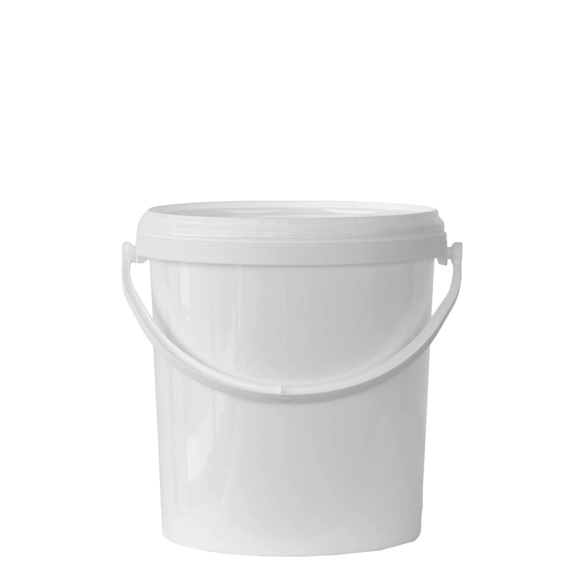 6 l kanta, PP plastika, bijela 6 l kanta, PP plastika, bijela