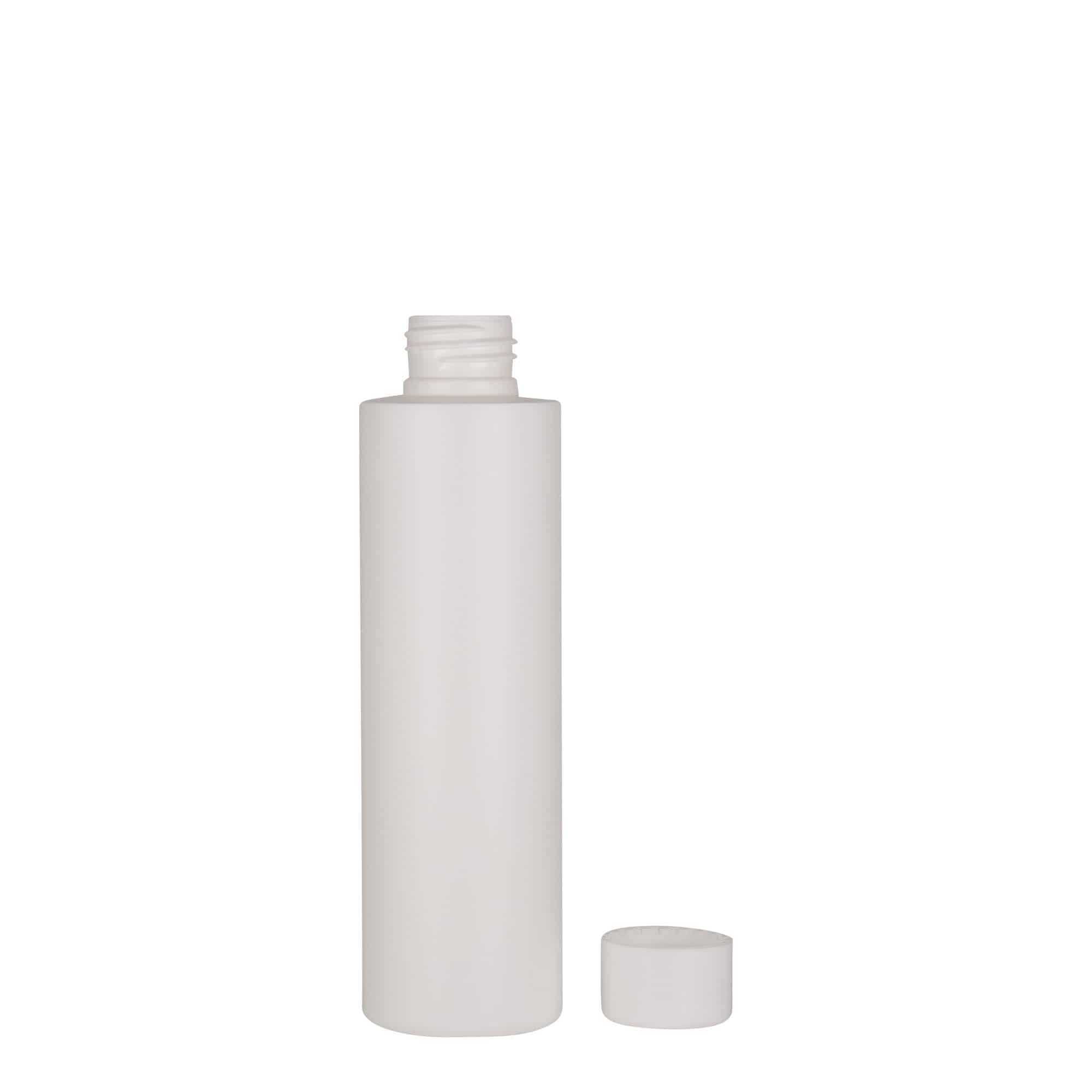 Plastična boca 150 ml 'Pipe', HDPE, bijela, otvor: GPI 24/410