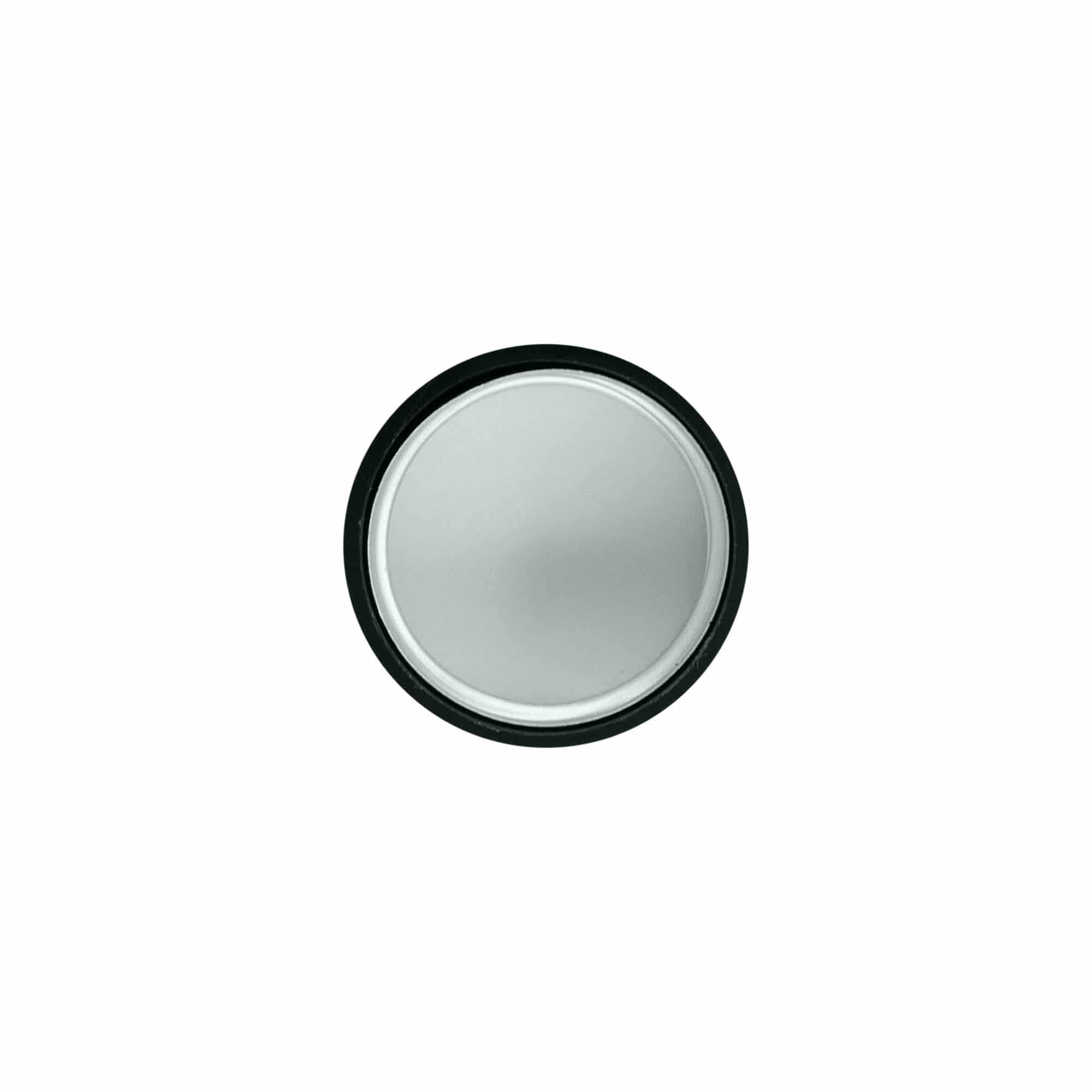 Navojni zatvarač, ABS plastika, srebrne boje, za otvor: GPI 28/400