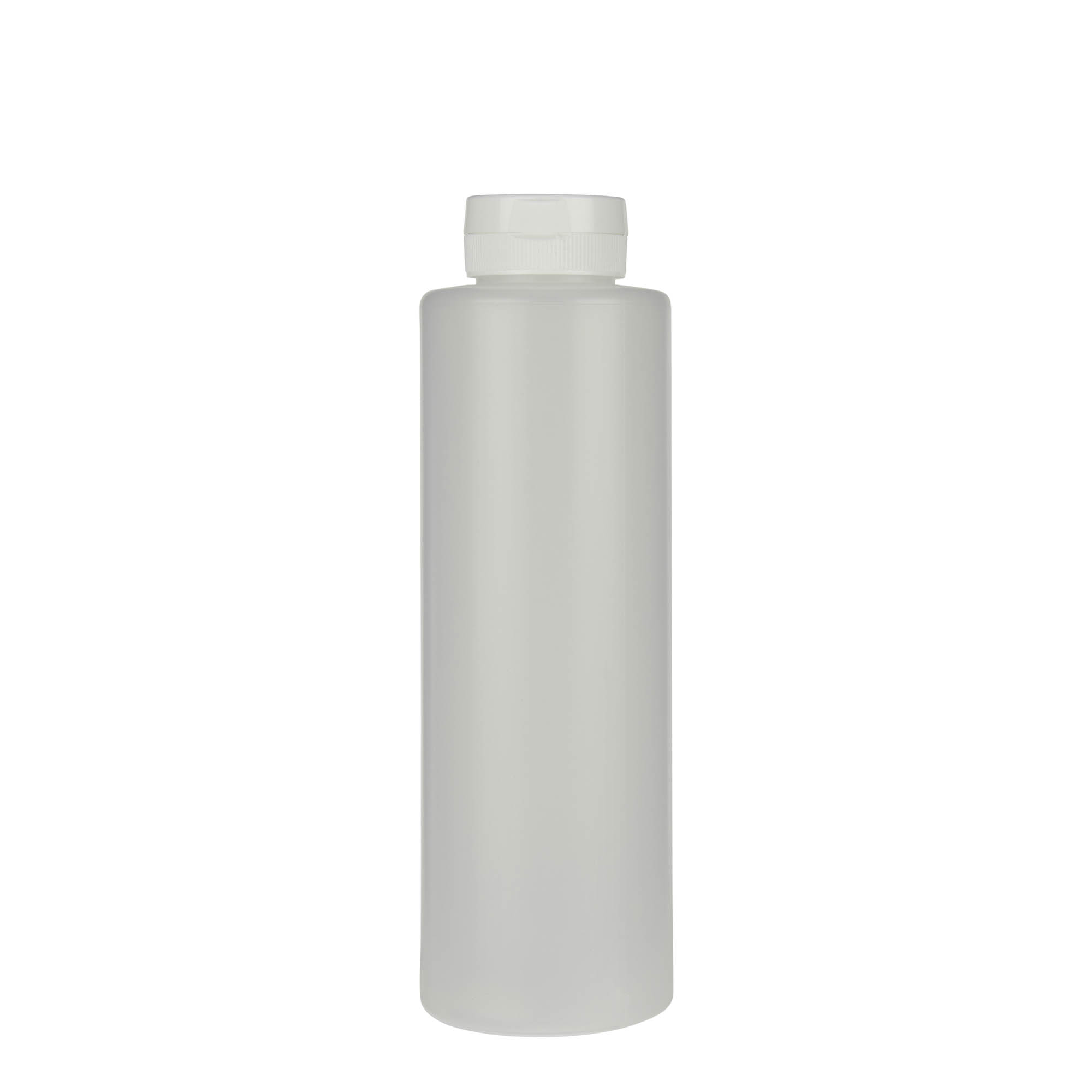 500 ml boca za umak, LDPE plastika, prirodna, grlo: 38/400