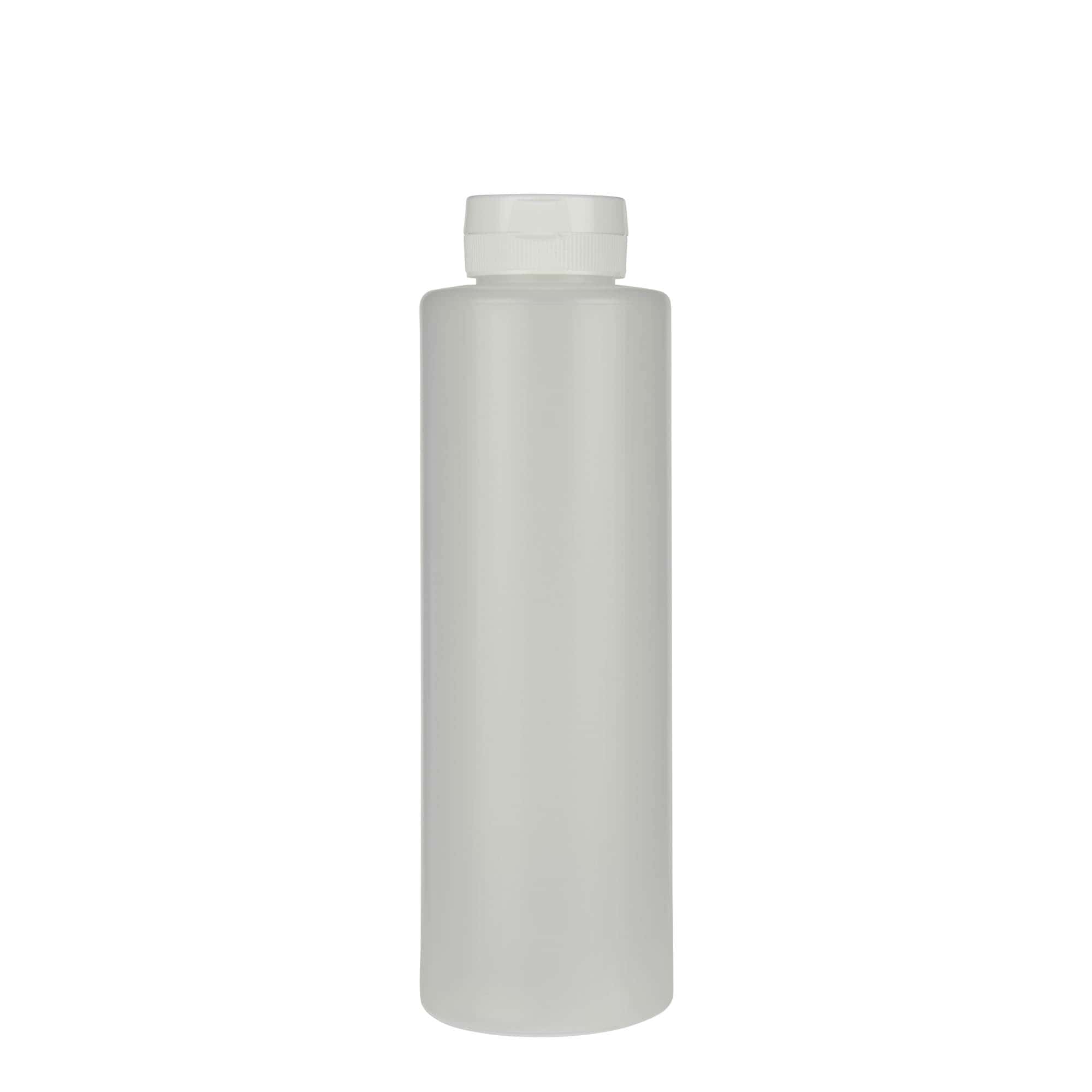 500 ml boca za umak, LDPE plastika, prirodna, grlo: 38/400