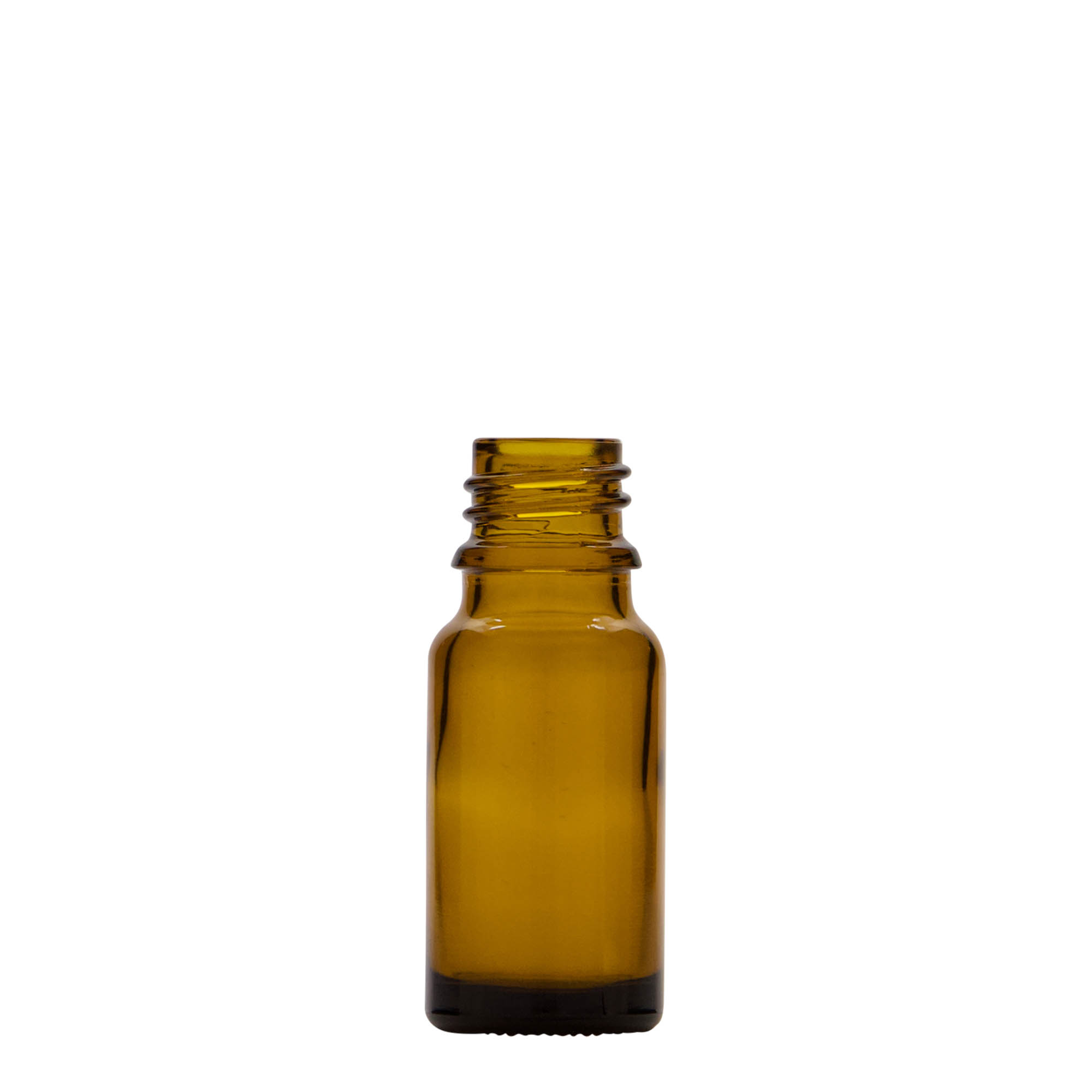10 ml medicinska bočica s pumpicom za losion, staklena, smeđa, grlo: DIN 18