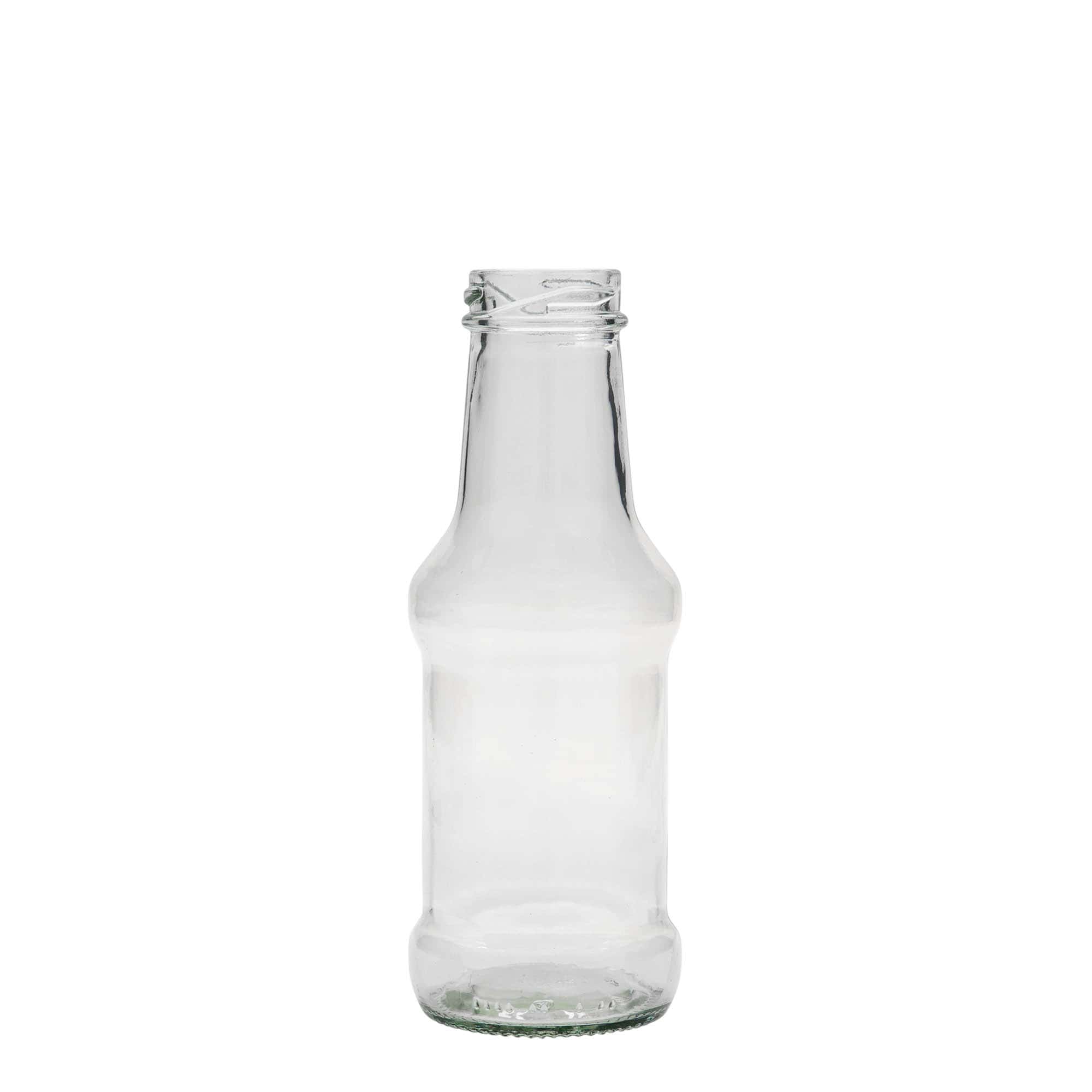 250 ml boca za umak, staklena, otvor: Twist-Off (TO 38)