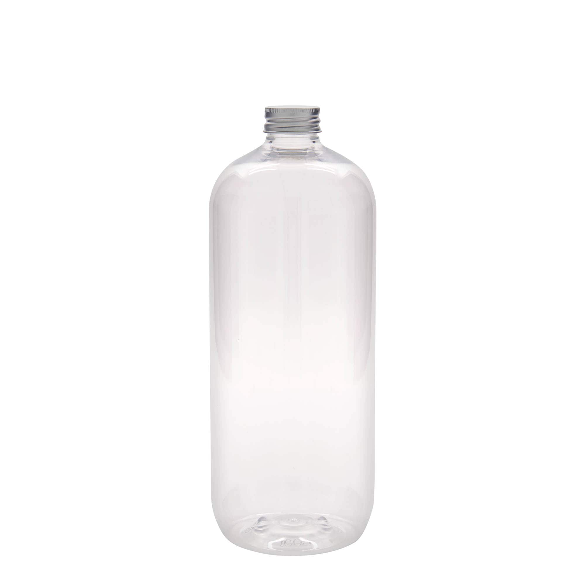 1.000 ml PET boca 'Boston', plastika, grlo: 28/410
