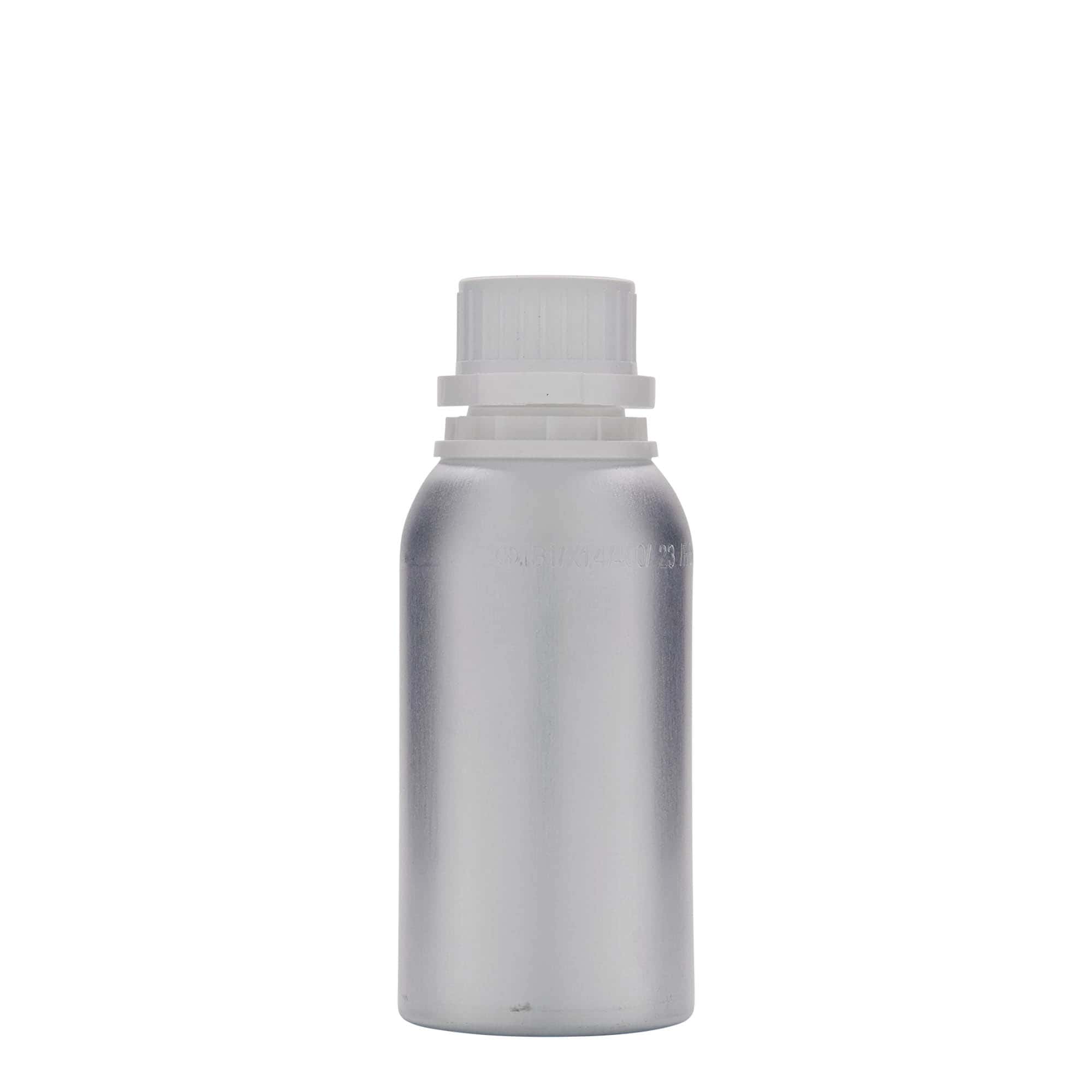 275 ml aluminijska boca, metal, srebrna, grlo: DIN 32