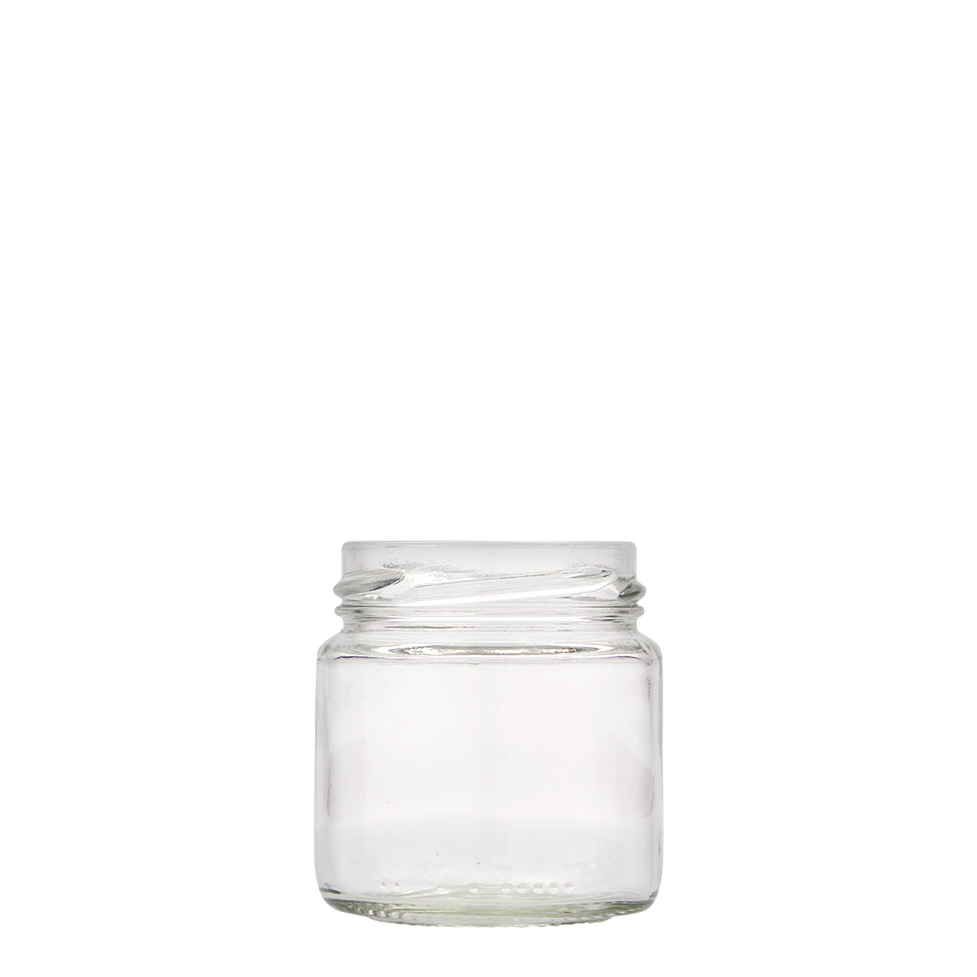 106 ml okrugla staklenka, grlo: Twist-Off (TO 53) 106 ml okrugla staklenka, grlo: Twist-Off (TO 53)