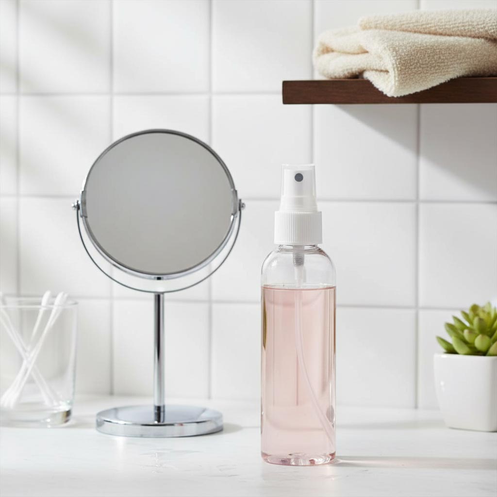 Navojni zatvarač s raspršivačem, PP plastika, bijeli, za grlo: 20/410