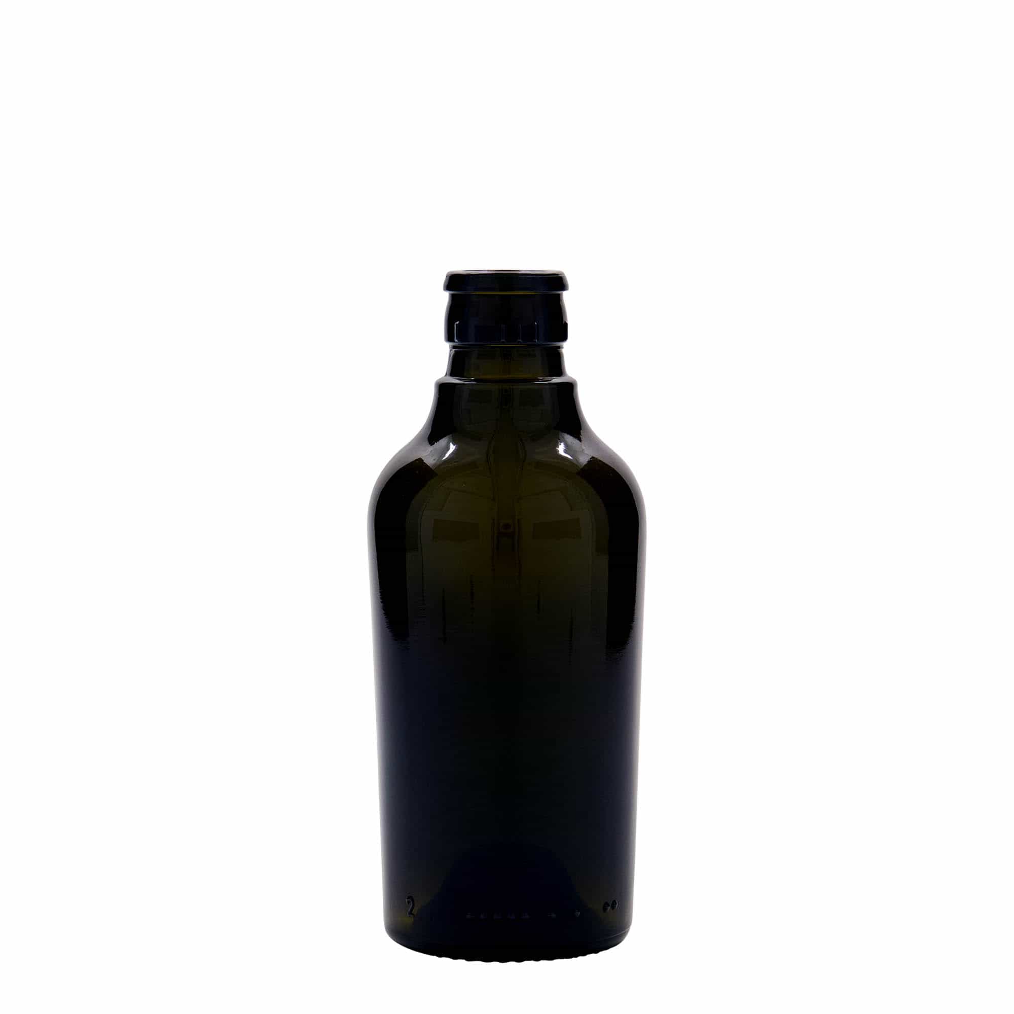 Boca za ocat/ulje 250 ml 'Oleum', staklo, antikno zelena, otvor: DOP Boca za ocat/ulje 250 ml 'Oleum', staklo, antikno zelena, otvor: DOP