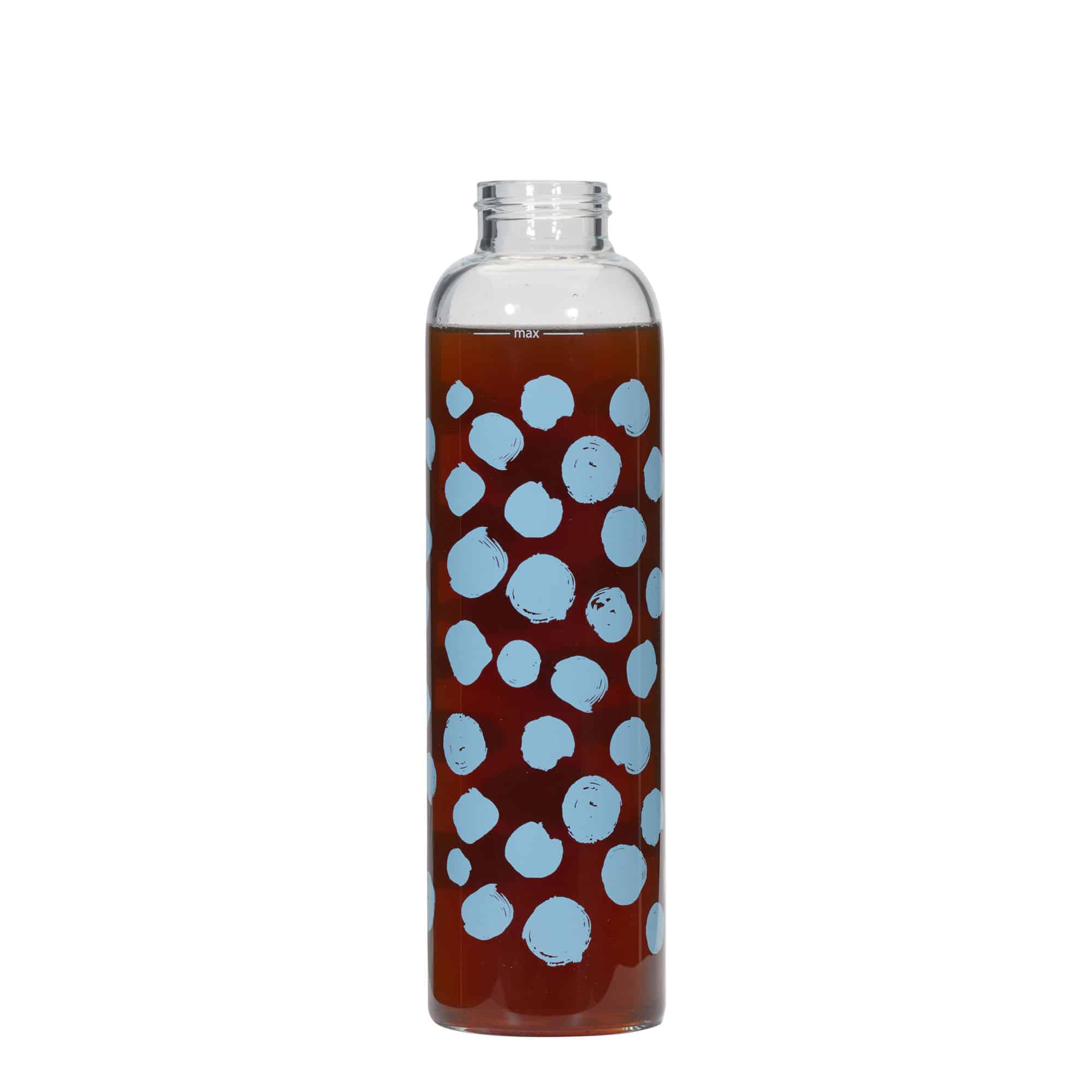 500 ml boca za piće 'Perseus - Plave točkice', otvor: navojni zatvarač