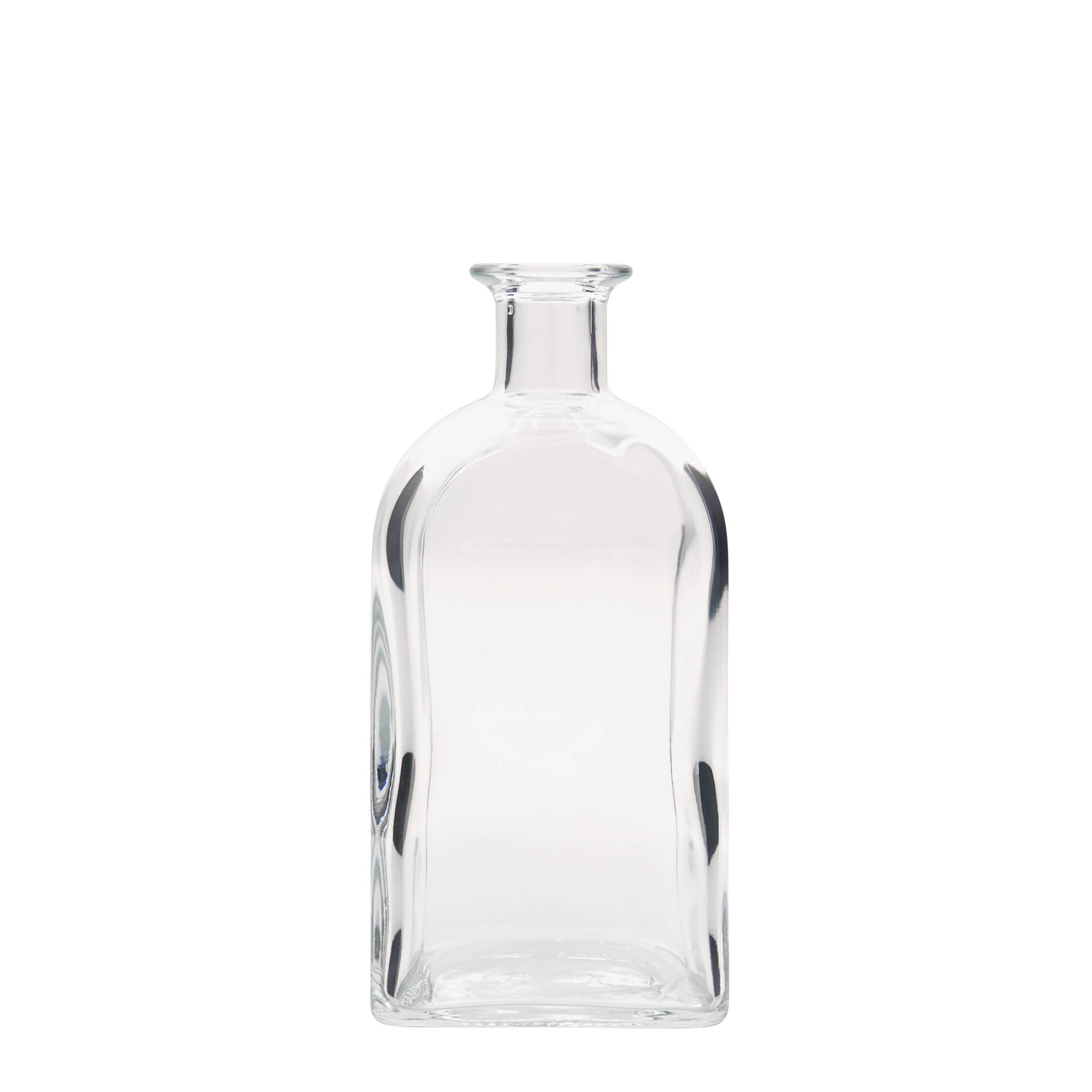 700 ml staklena boca Apotheker Carré, kvadratna, otvor: pluta 700 ml staklena boca Apotheker Carré, kvadratna, otvor: pluta