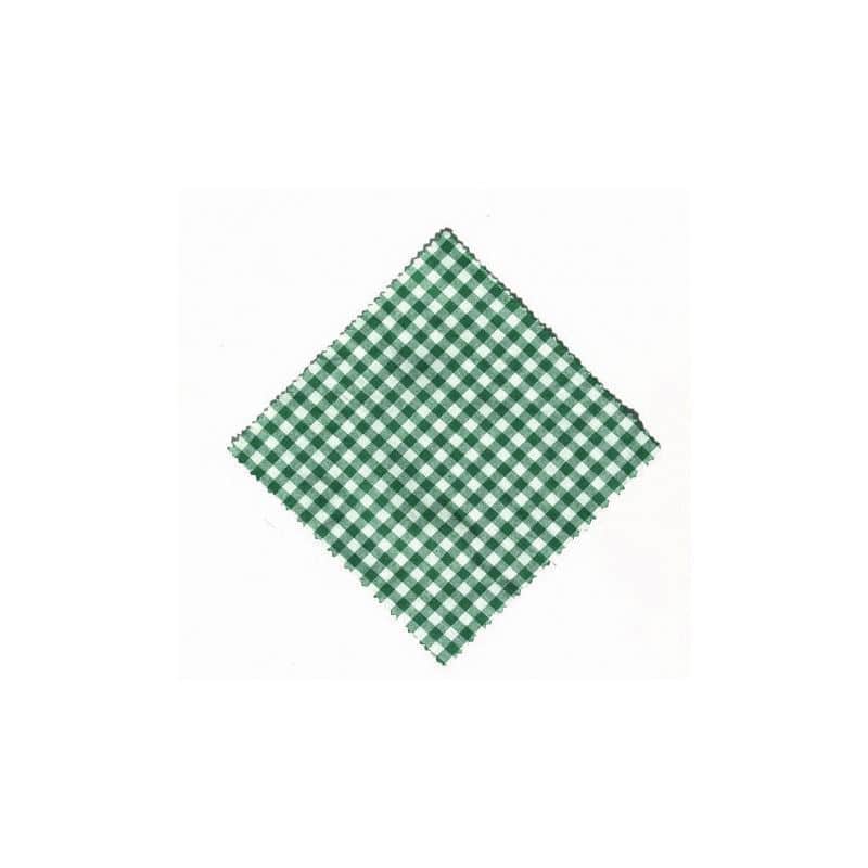 Krpice za zimnicu karirane 12x12, kvadratne, tekstil, tamnozelena, otvor: TO38-TO53 Krpice za zimnicu karirane 12x12, kvadratne, tekstil, tamnozelena, otvor: TO38-TO53