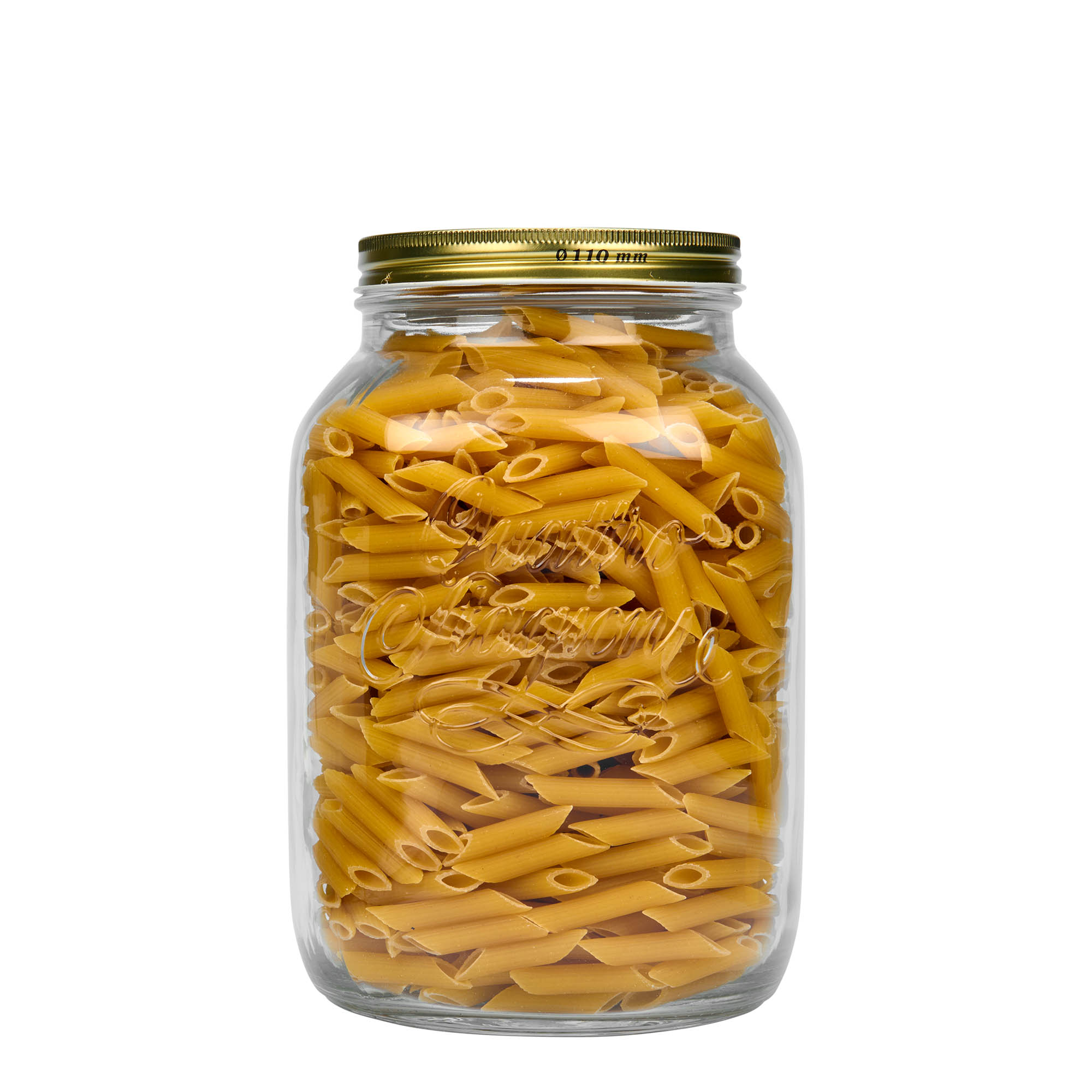 3.000 ml staklena posuda 'Quattro Stagioni', grlo: navojni zatvarač 3.000 ml staklena posuda 'Quattro Stagioni', grlo: navojni zatvarač