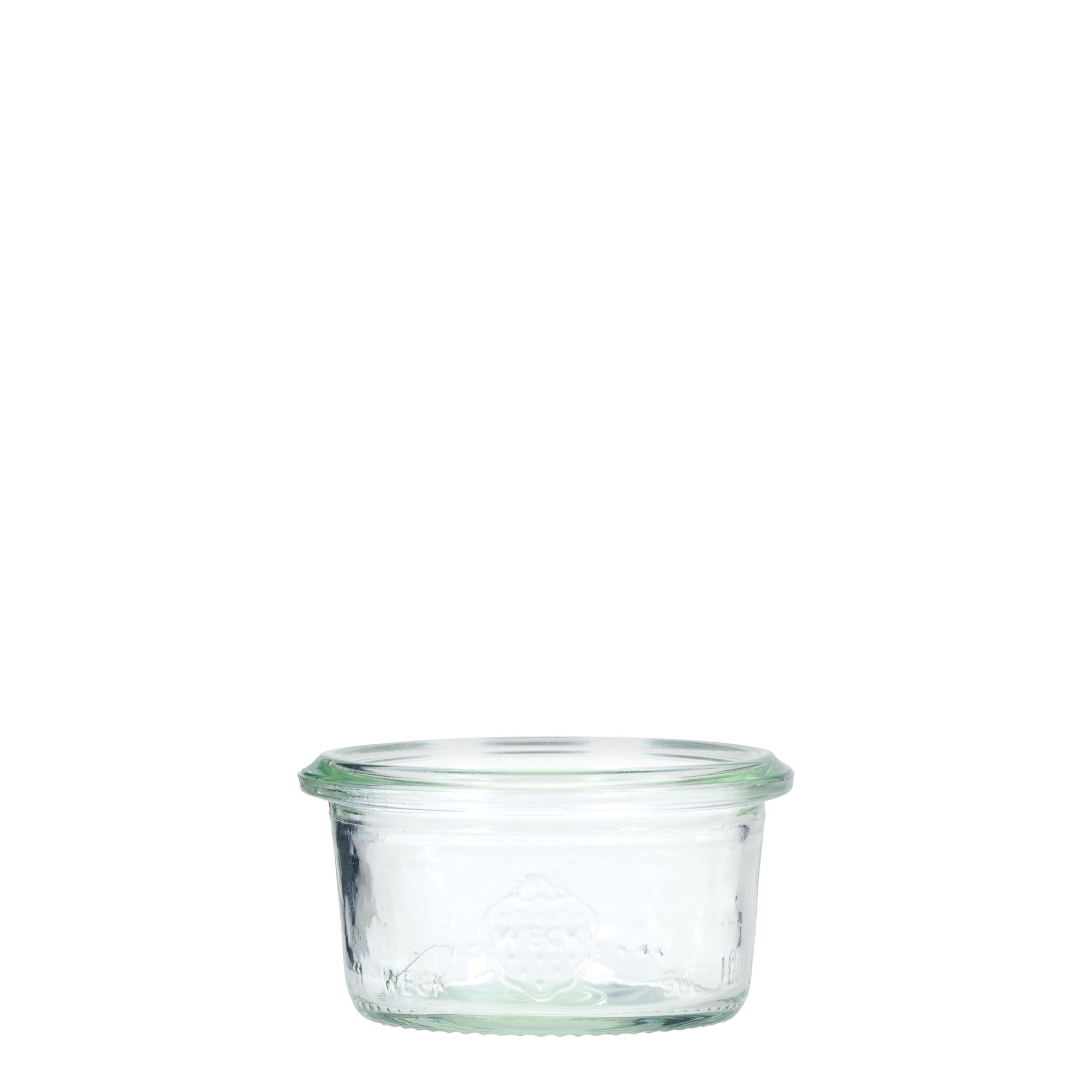 50 ml WECK-staklenka za okretanje, otvor: okrugli rub