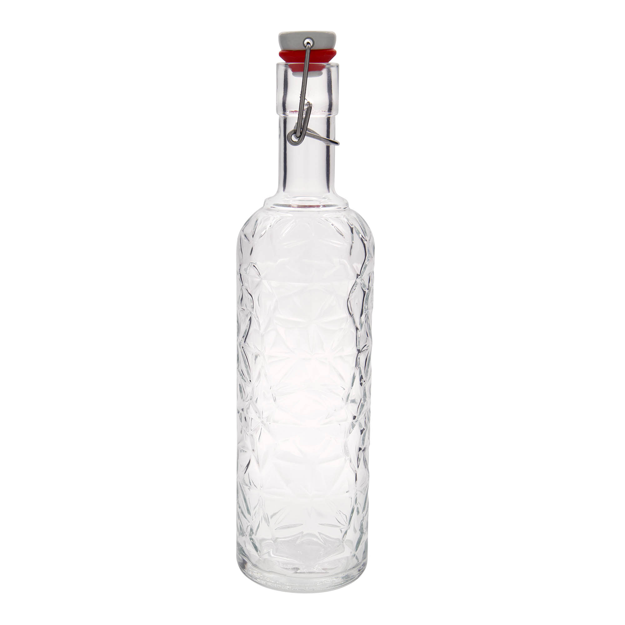 1.000 ml staklena boca 'Oriente', grlo: zatvarač s kopčom 1.000 ml staklena boca 'Oriente', grlo: zatvarač s kopčom