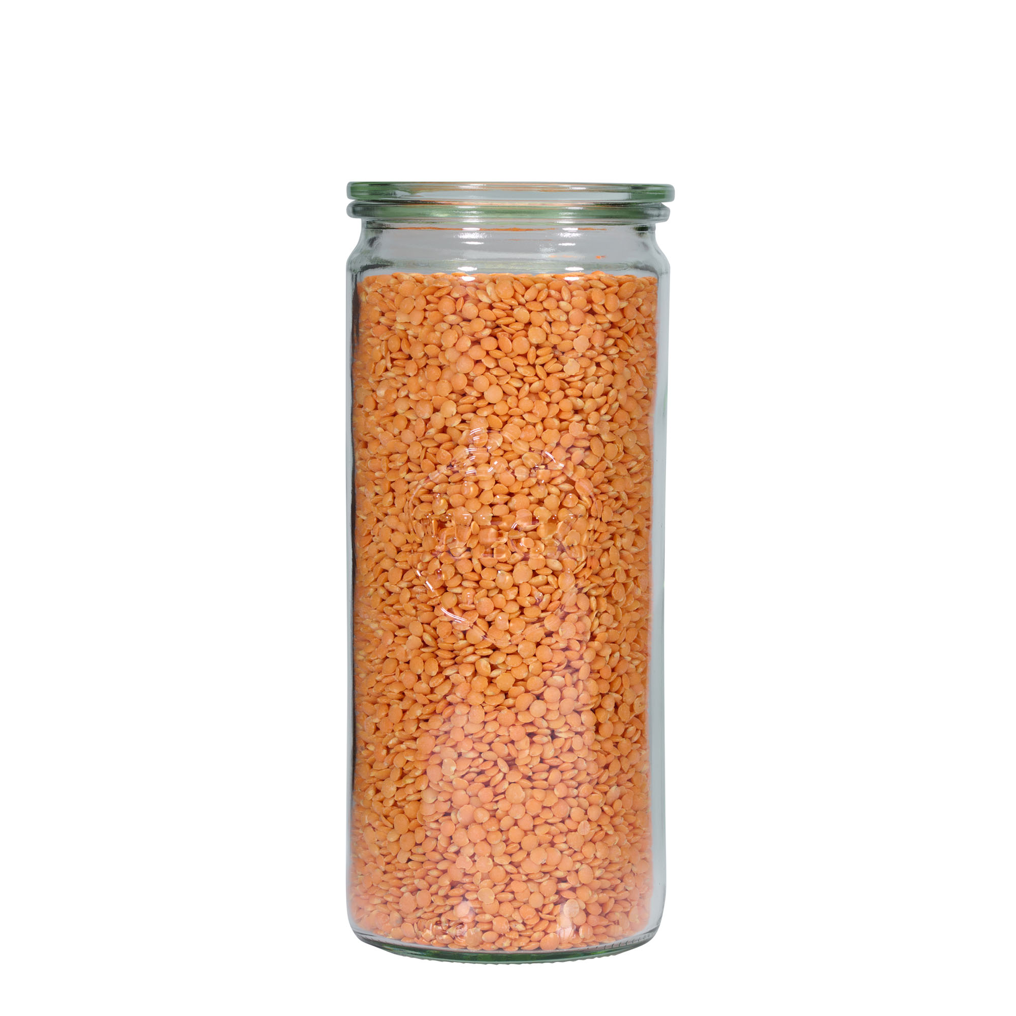 1.040 ml WECK cilindar staklena posuda, otvor: okrugli rub