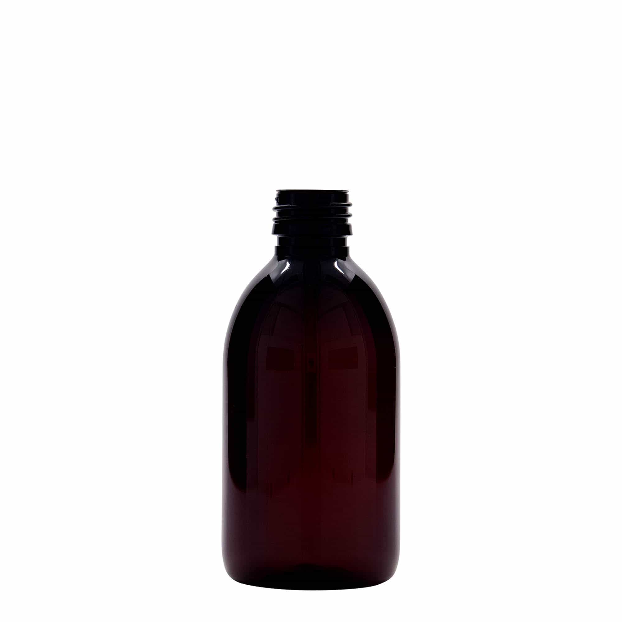 PET farmaceutska boca 250 ml, smeđa, plastika, otvor: PP 28 PET farmaceutska boca 250 ml, smeđa, plastika, otvor: PP 28