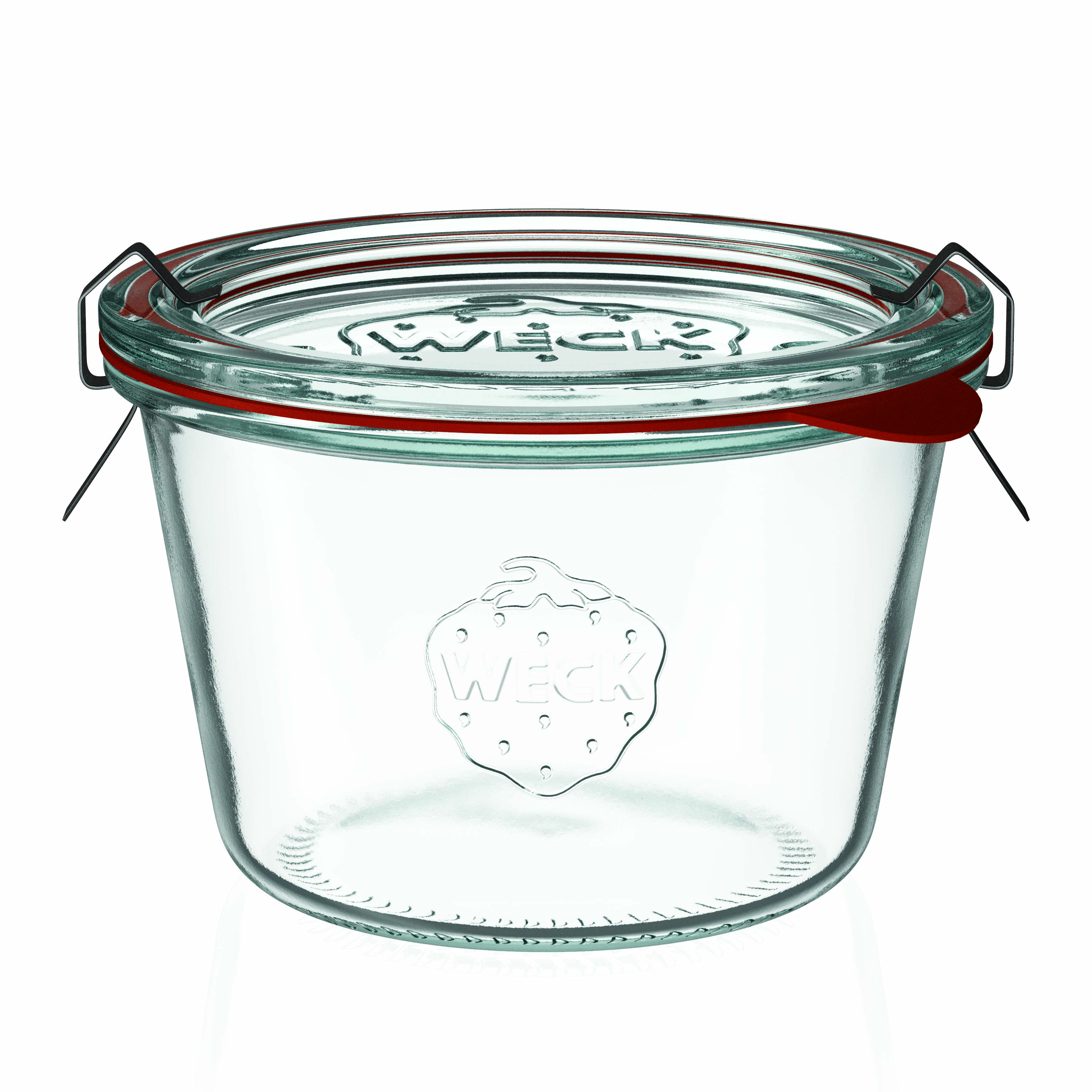 370 ml WECK staklenka za okretanje, otvor: okrugli rub