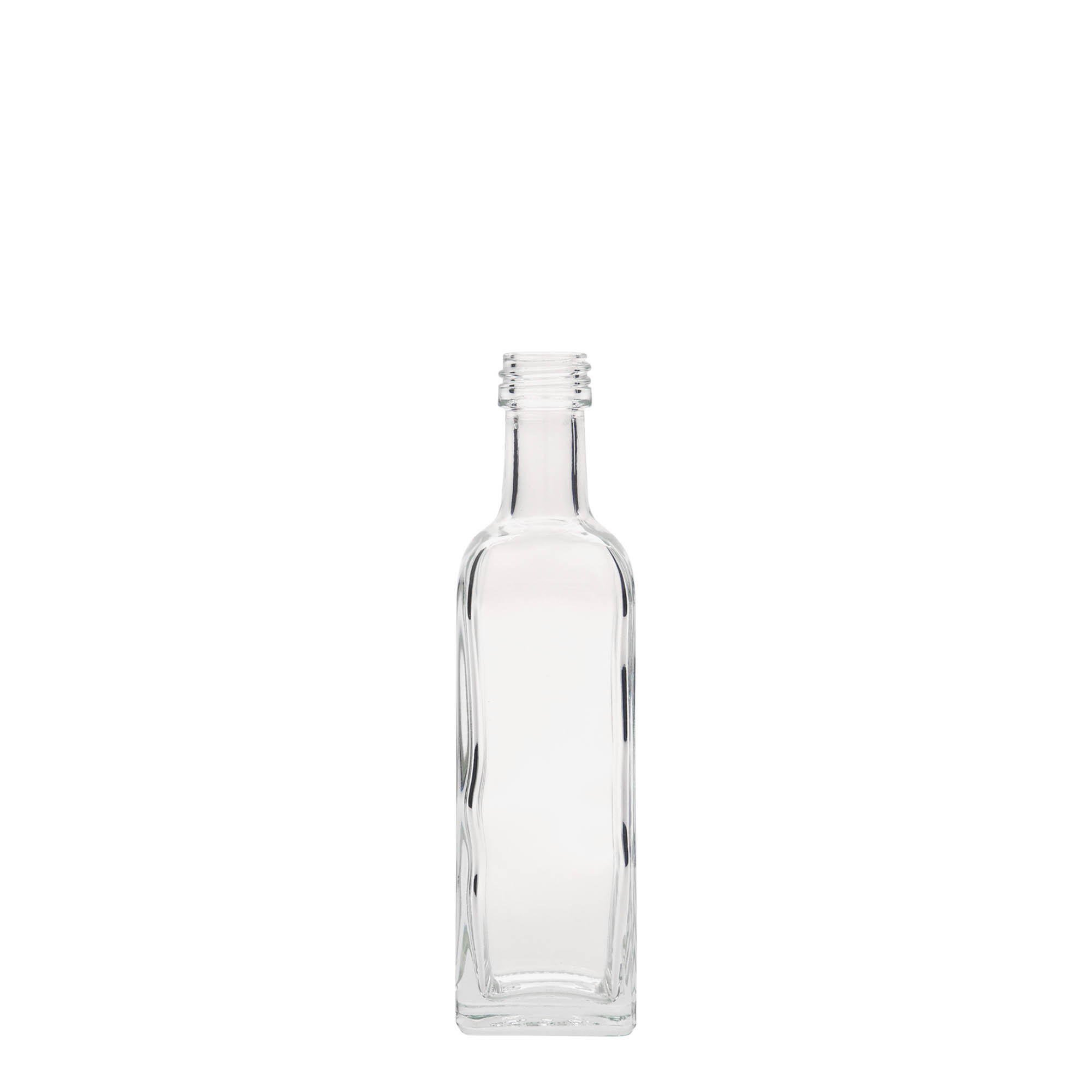 60 ml staklena boca 'Marasca', četvrtasta, grlo: PP 18
