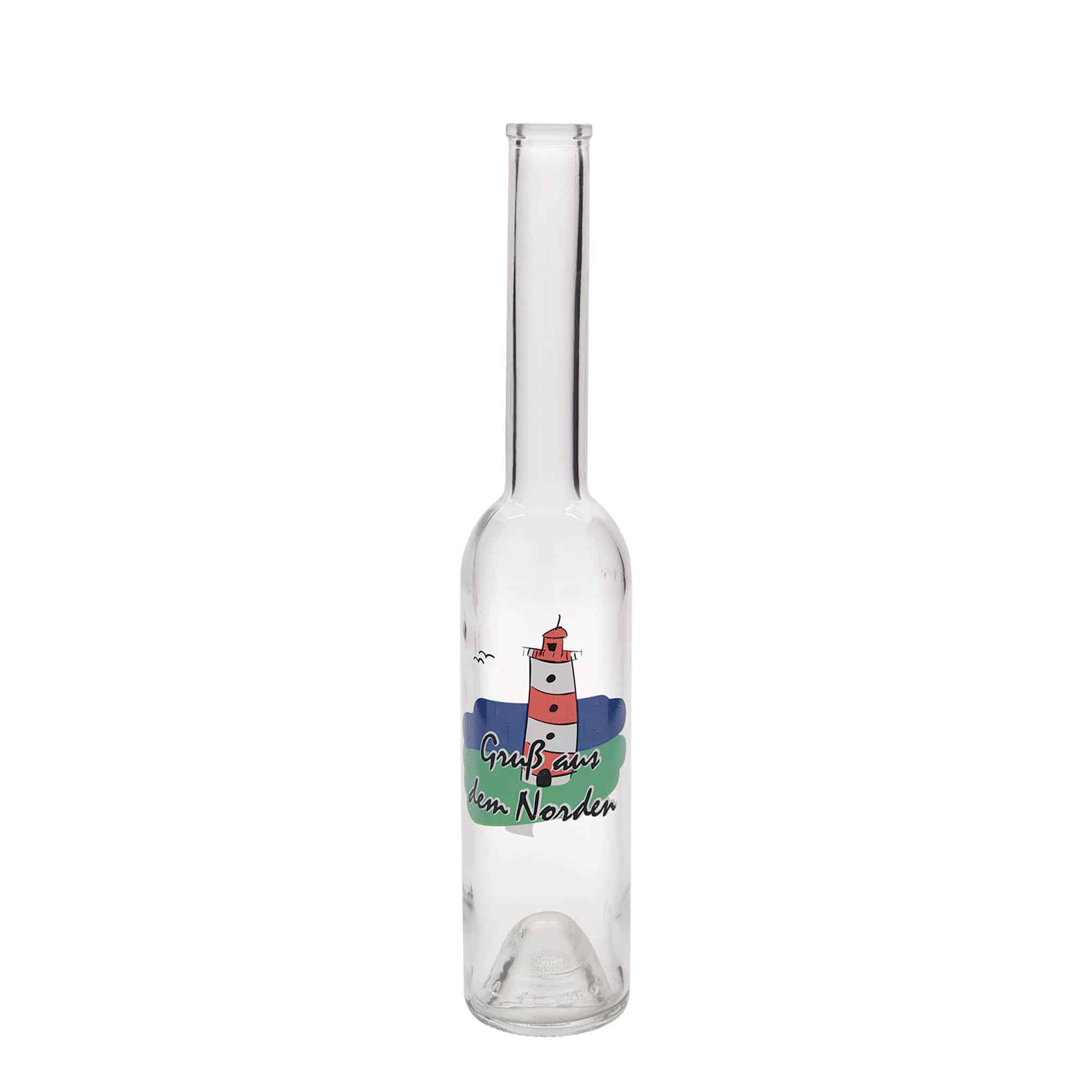 350 ml staklena boca 'Opera', motiv: Sjever, otvor: pluta