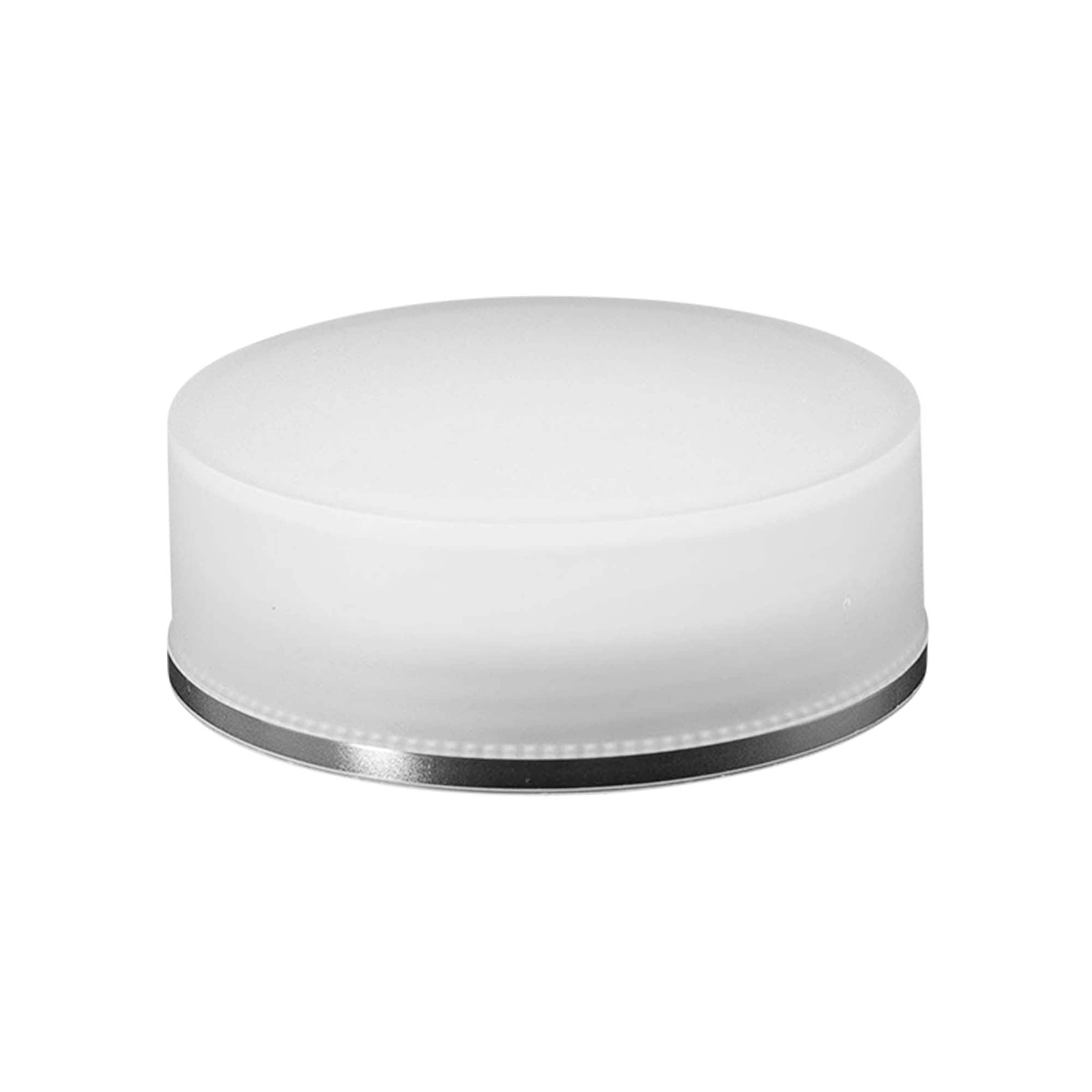 Zatvarač na navoj 'Clear/Platin Edition', PP-plastika, bijeli, za otvor: 53/2P