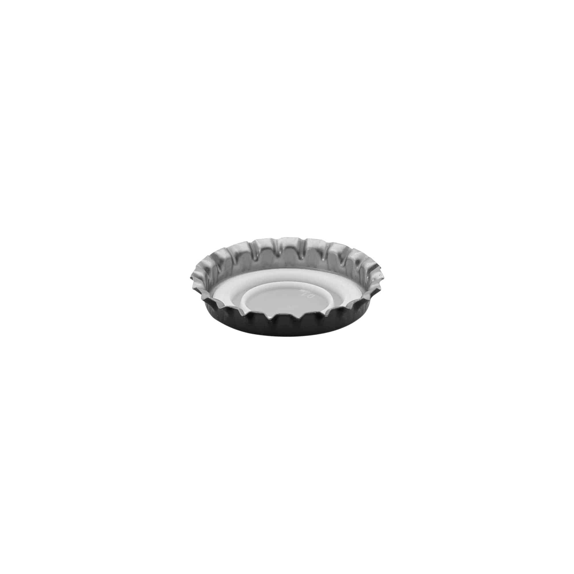 Krunski čep 29 mm, metalna, crni Krunski čep 29 mm, metalna, crni