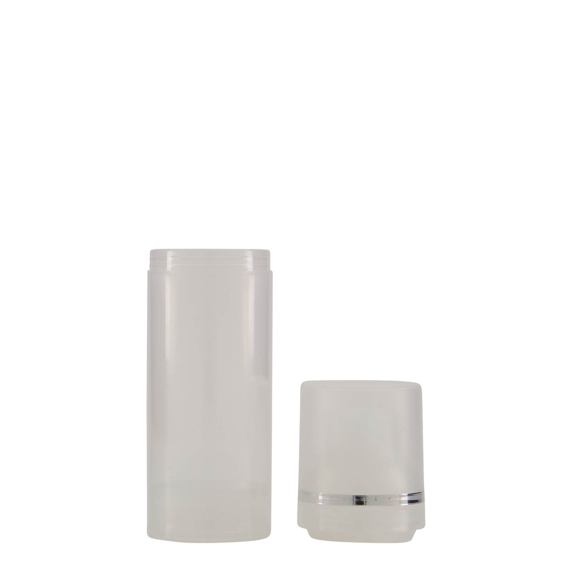 50 ml Airless dozirnik 'Mezzo', PP-plastika, prirodno