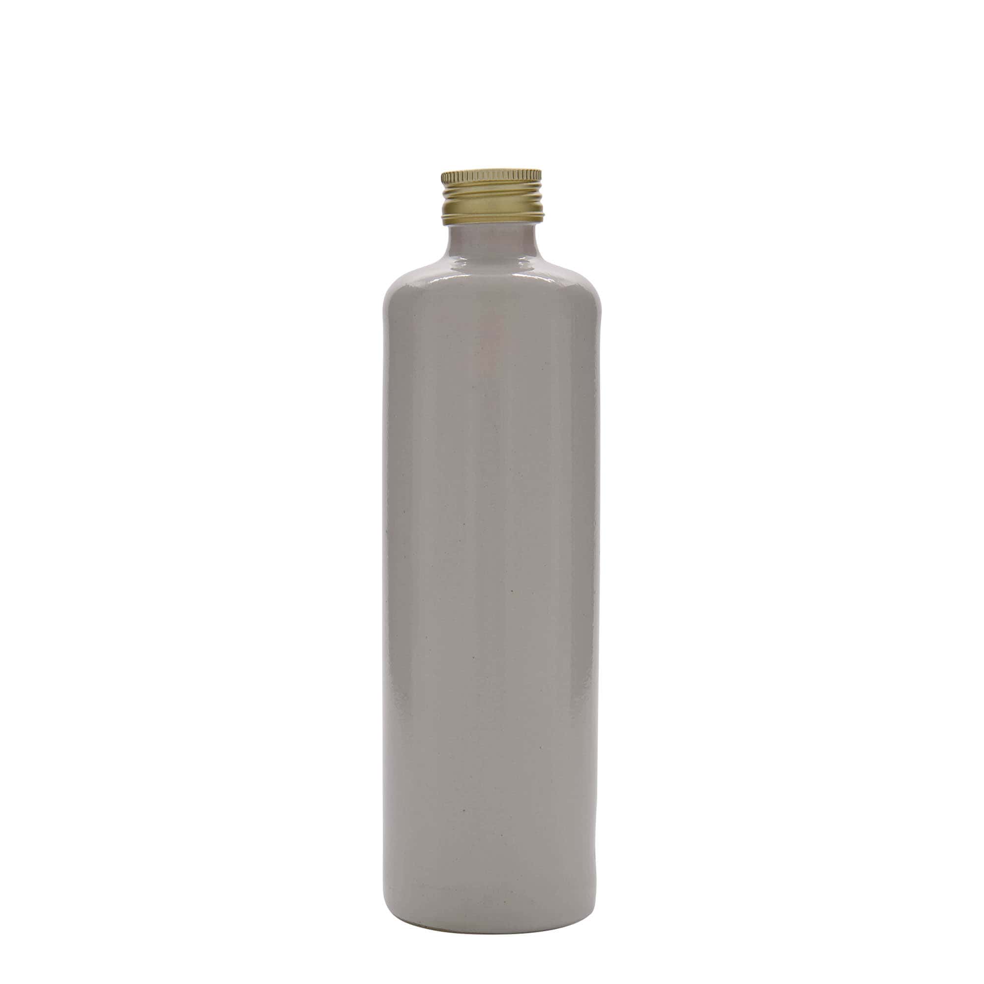 500 ml glineni vrč, kamenina, bijeli, otvor: PP 31,5